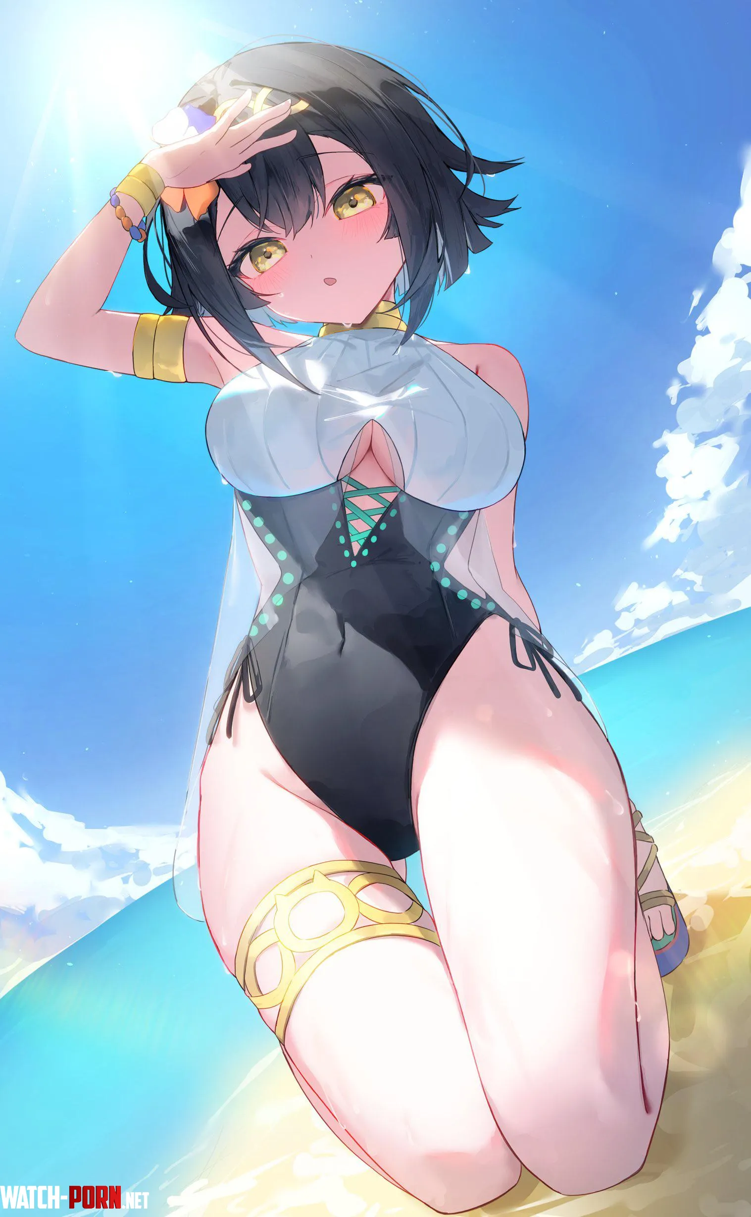 Swimsuit Amber [Stella Sora] by Silent_Steak_9540