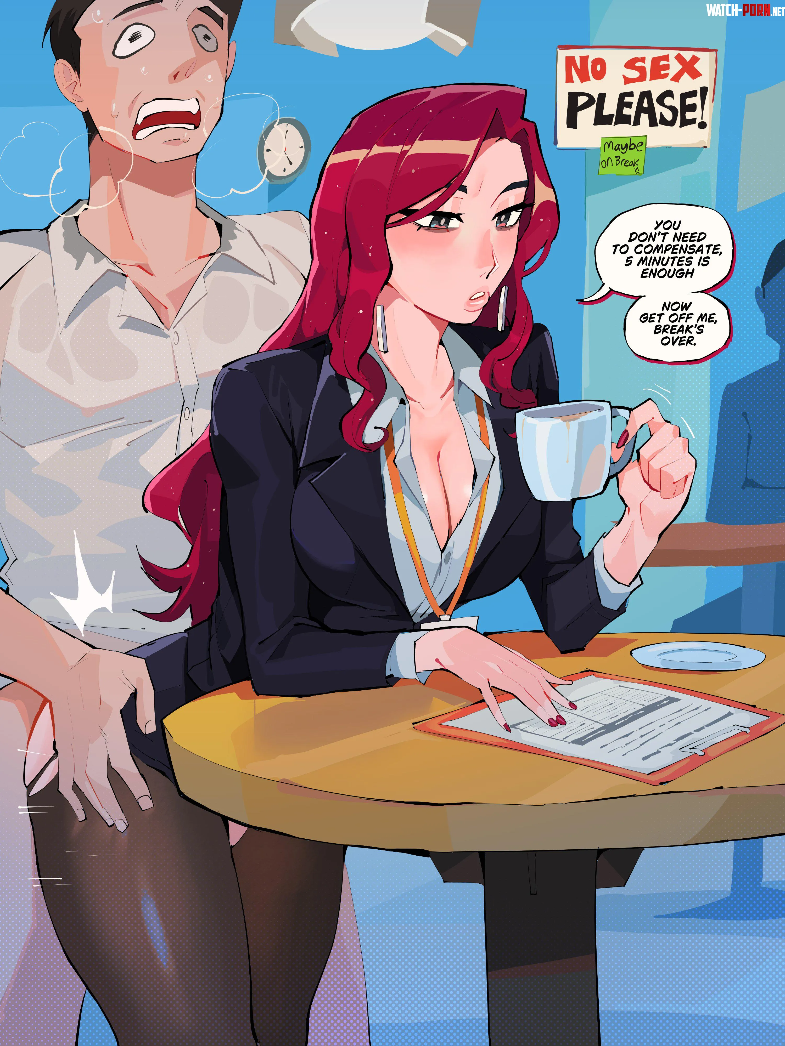 A quick break by Somanycookies1