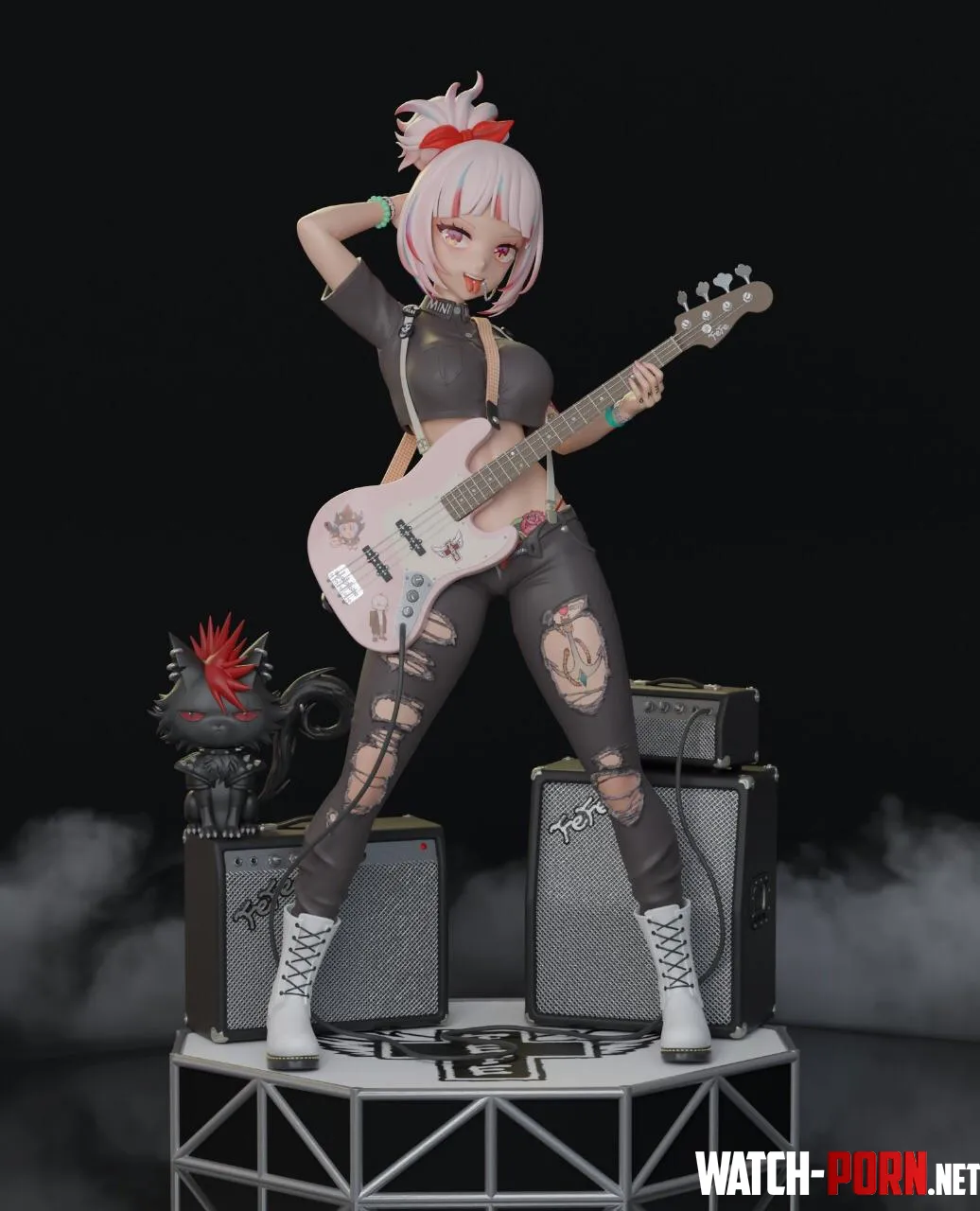 Fefe’s sexiness and musical prowess is gonna rock worlds (VTuberFefe) [Mythic Talent] by _SassyHeart