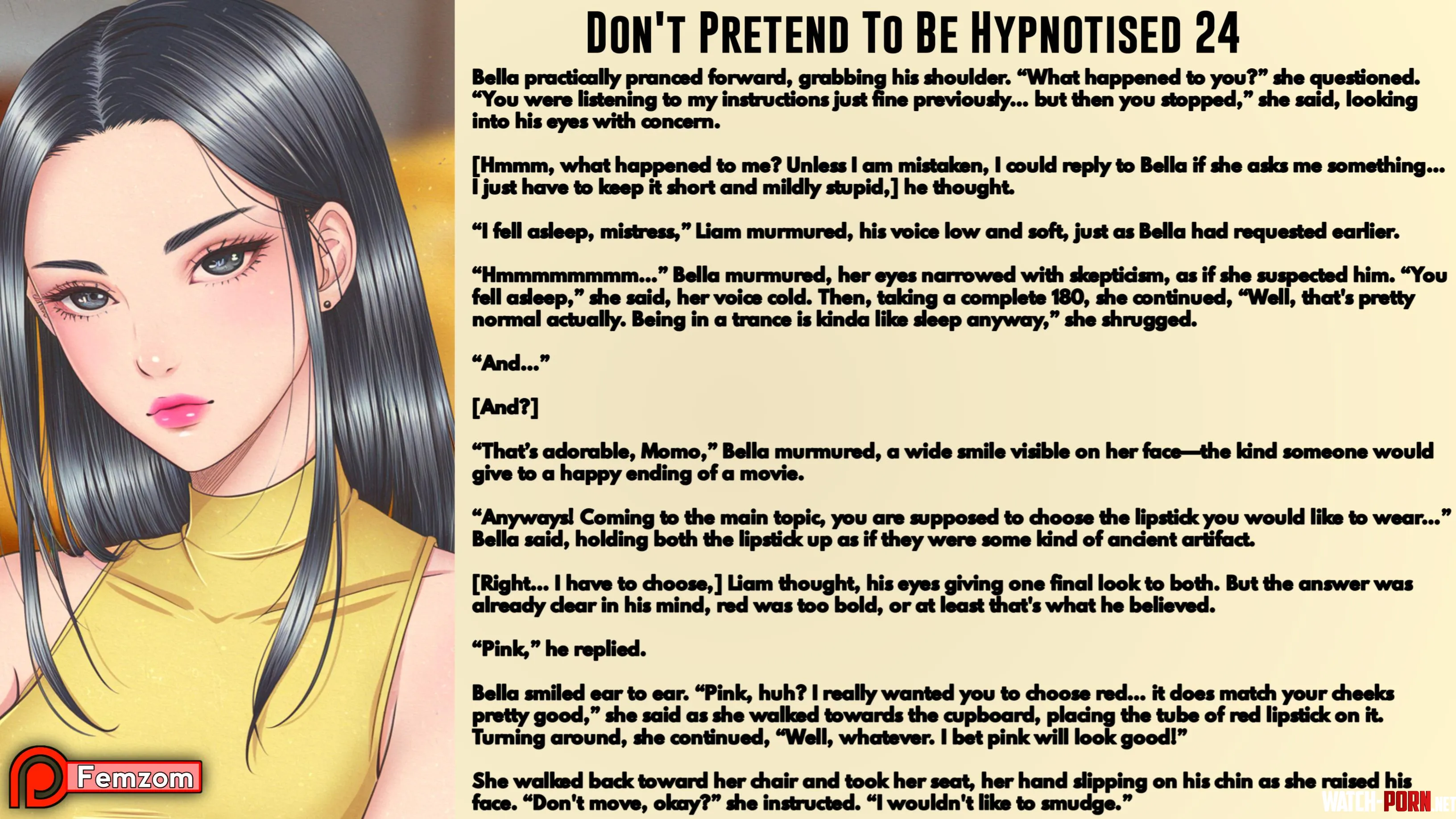 Don't Pretend To Be Hypnotised Chapter 24 Feminization Caption by Loser2526