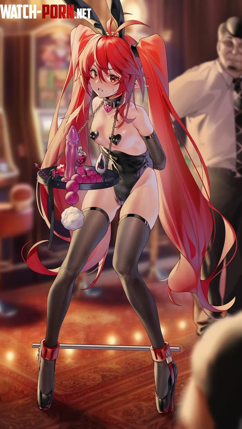 Bunny waitress by Hortkind78