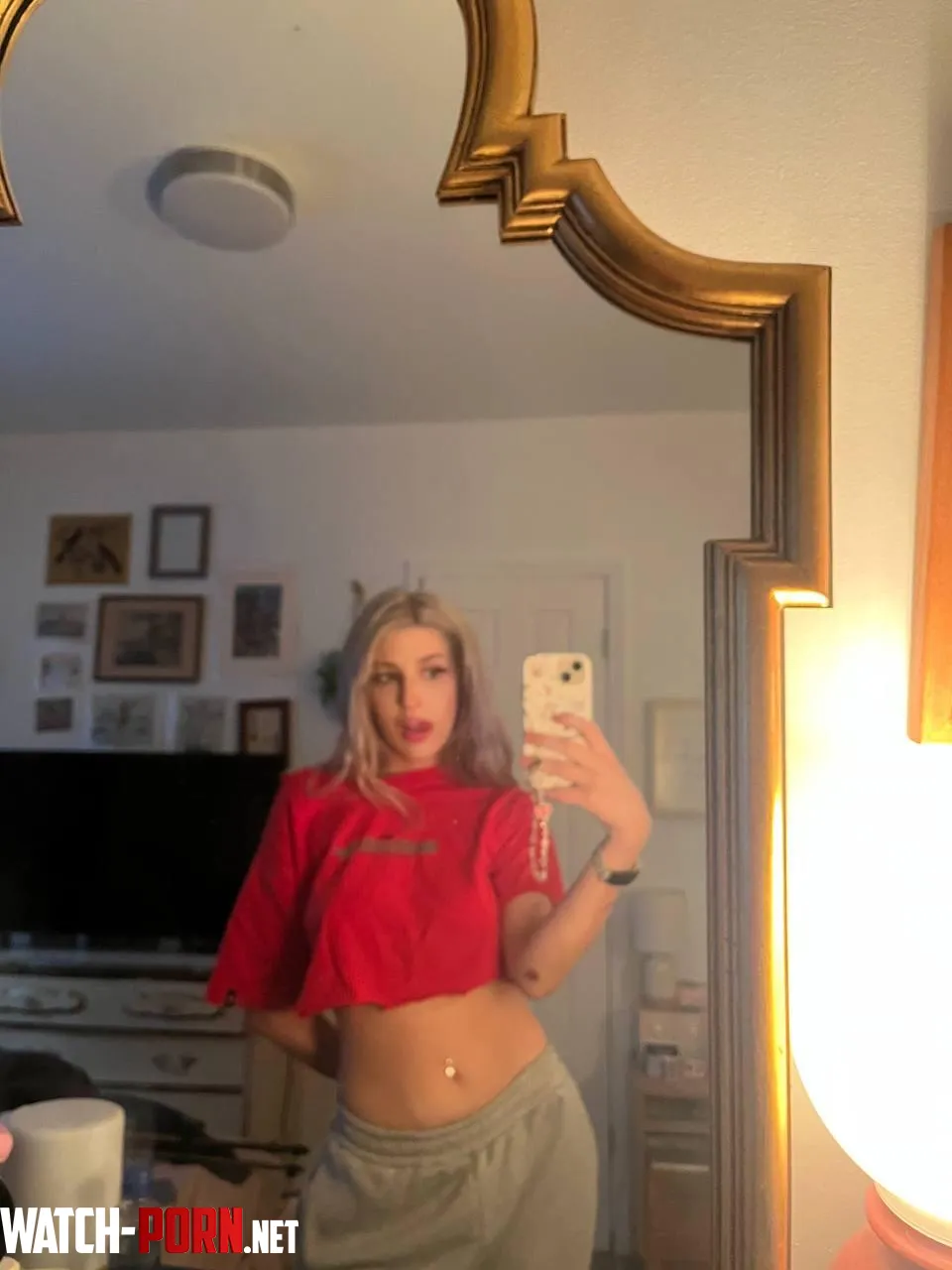 hope you like my red crop vibe by velvetfairydust