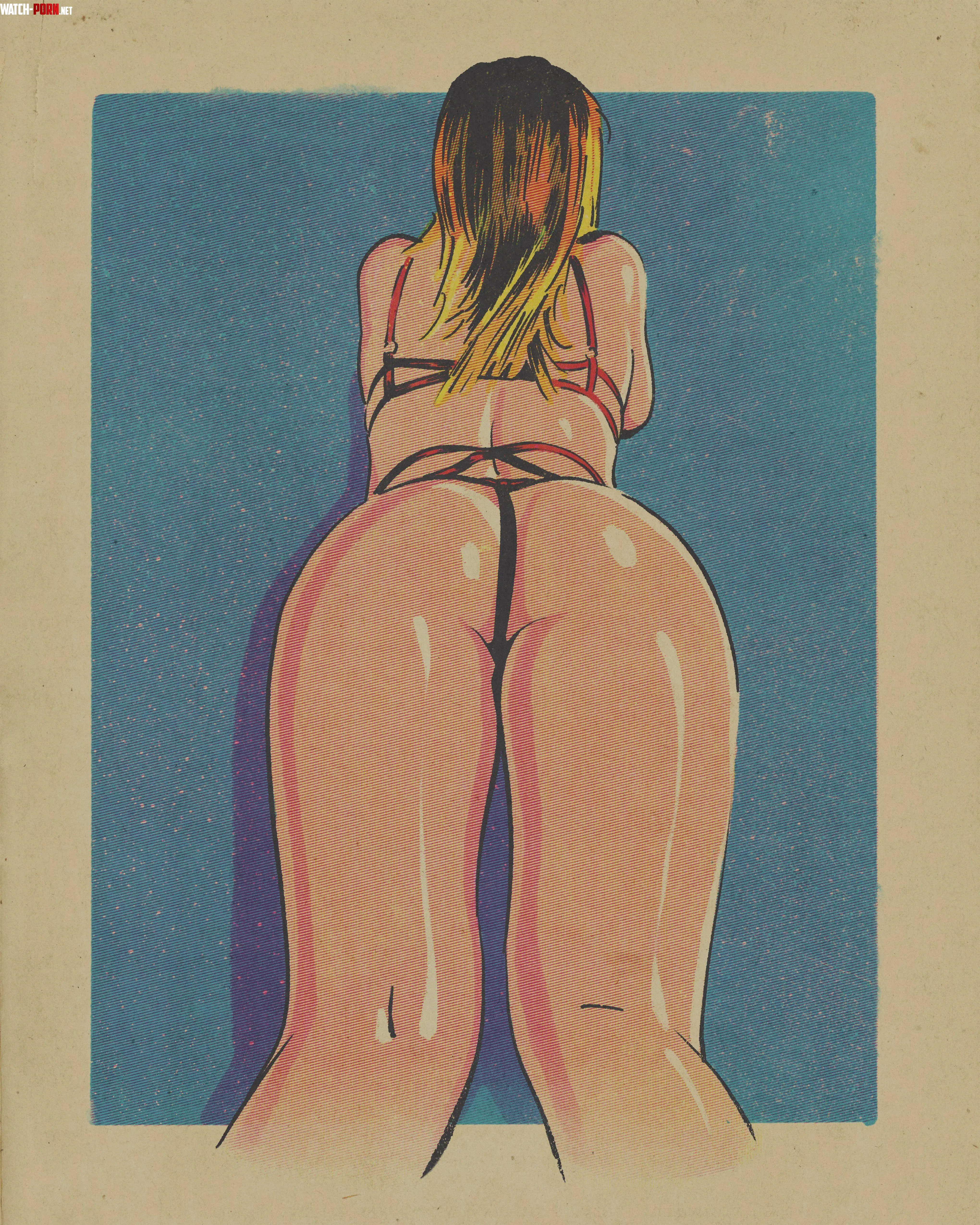 Red lingerie by loudcanary7