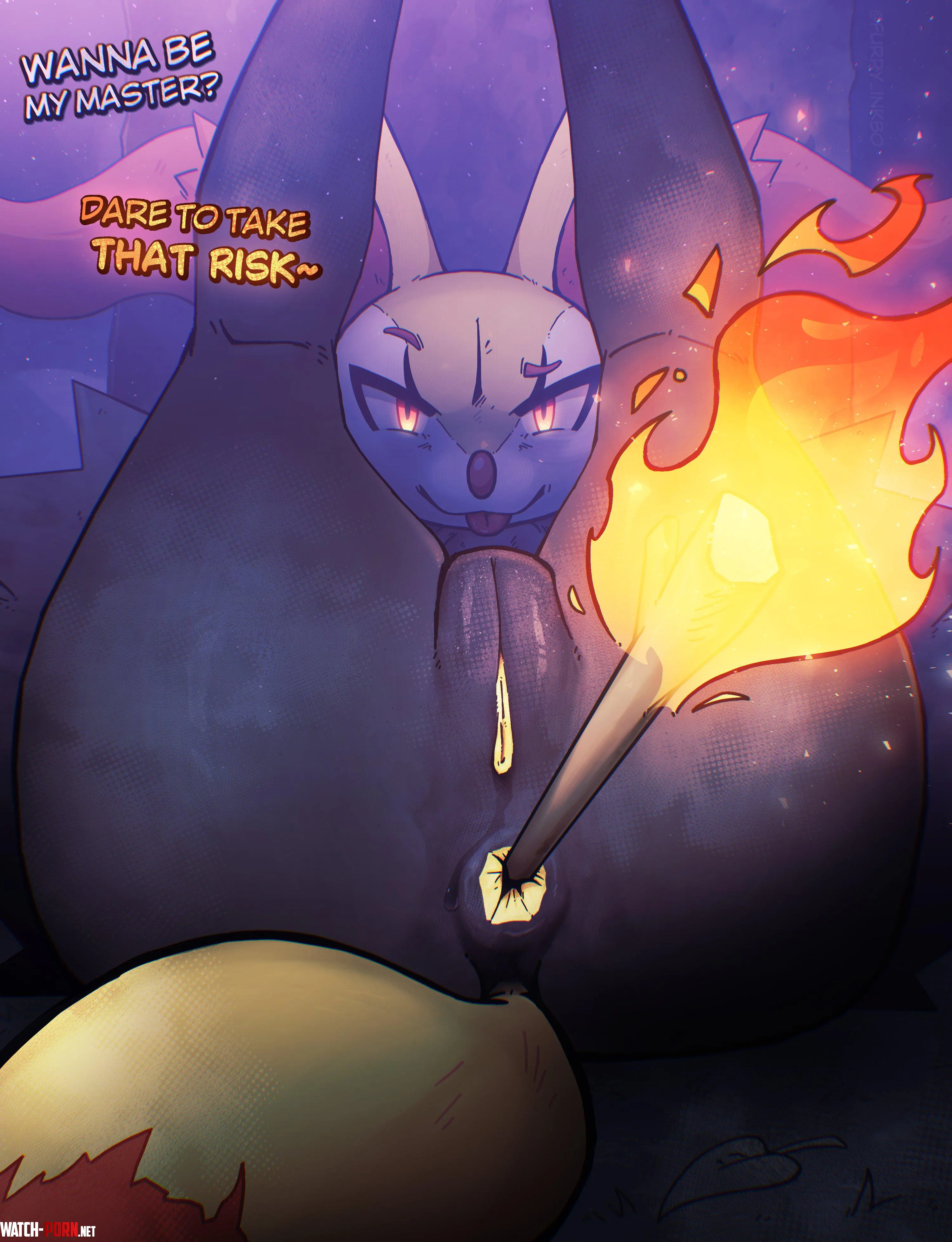 Braixen is way too hot (Inkbo) by Furry_Inkbo