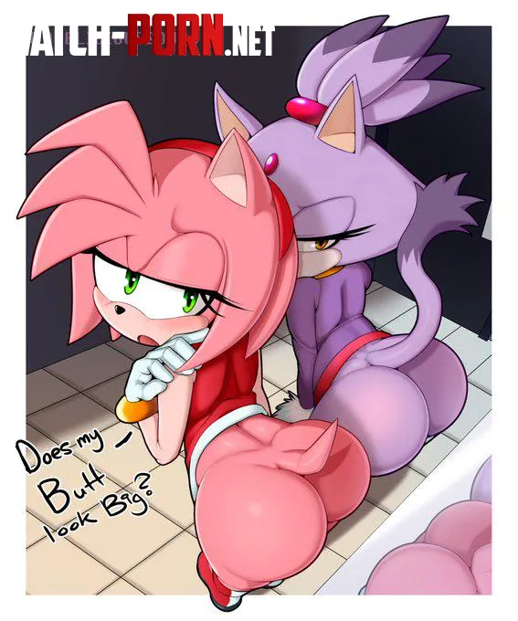 Amy and Blaze (Delicious Soup) by KrazyK1989