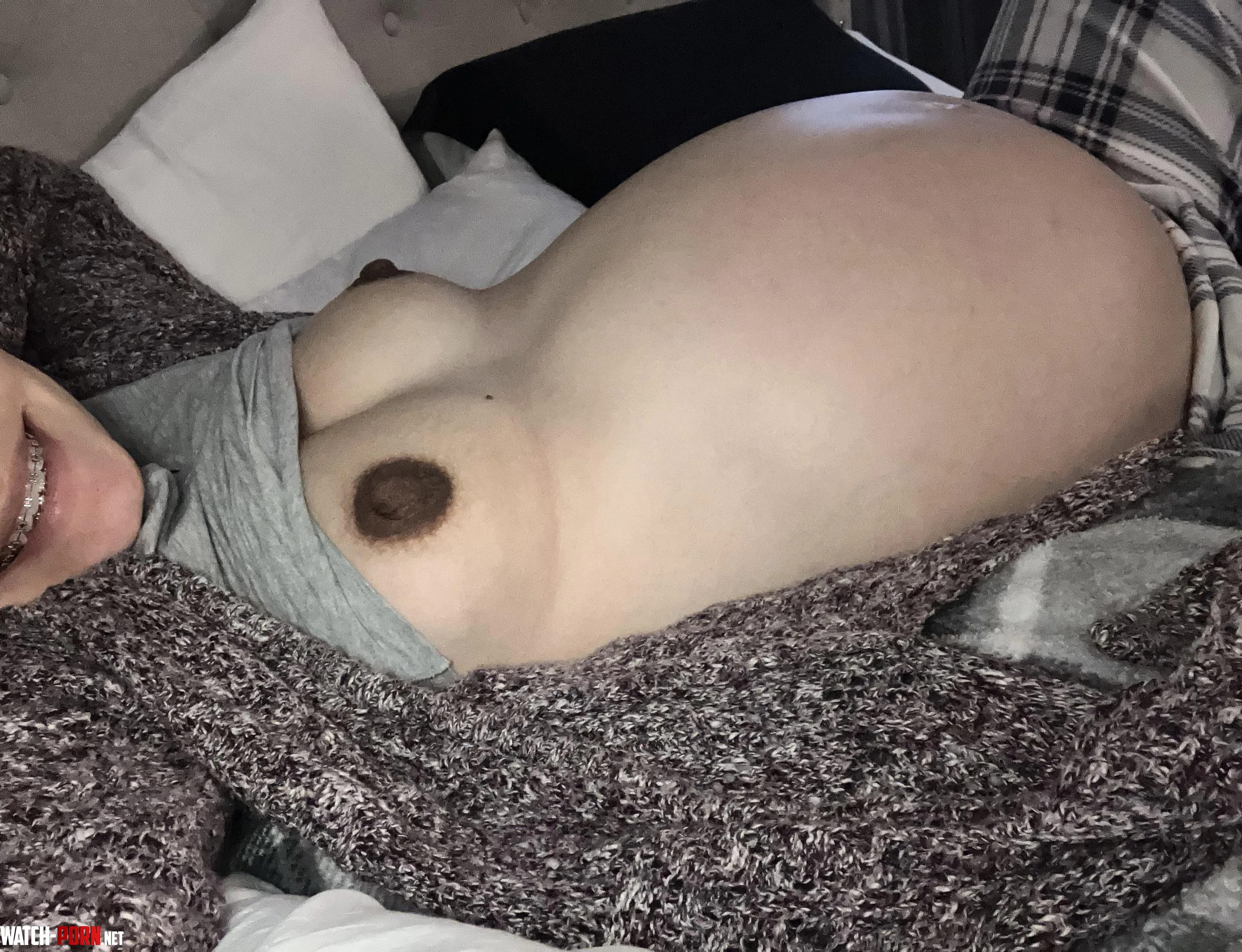 Petite pregnant slut at your service by sexy-lil-mama