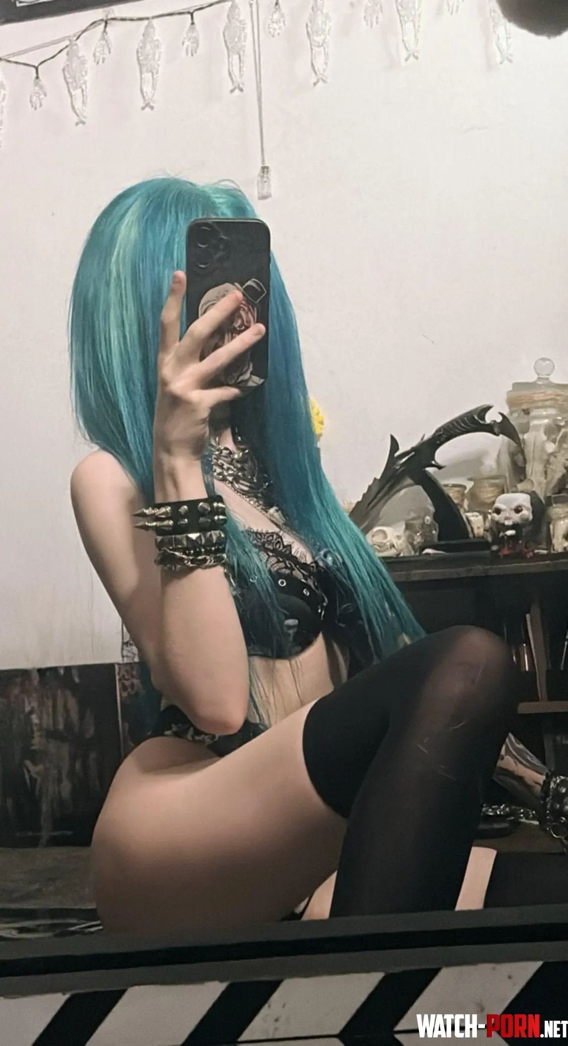 The stocking stays on tonight by LivingDeadGothh