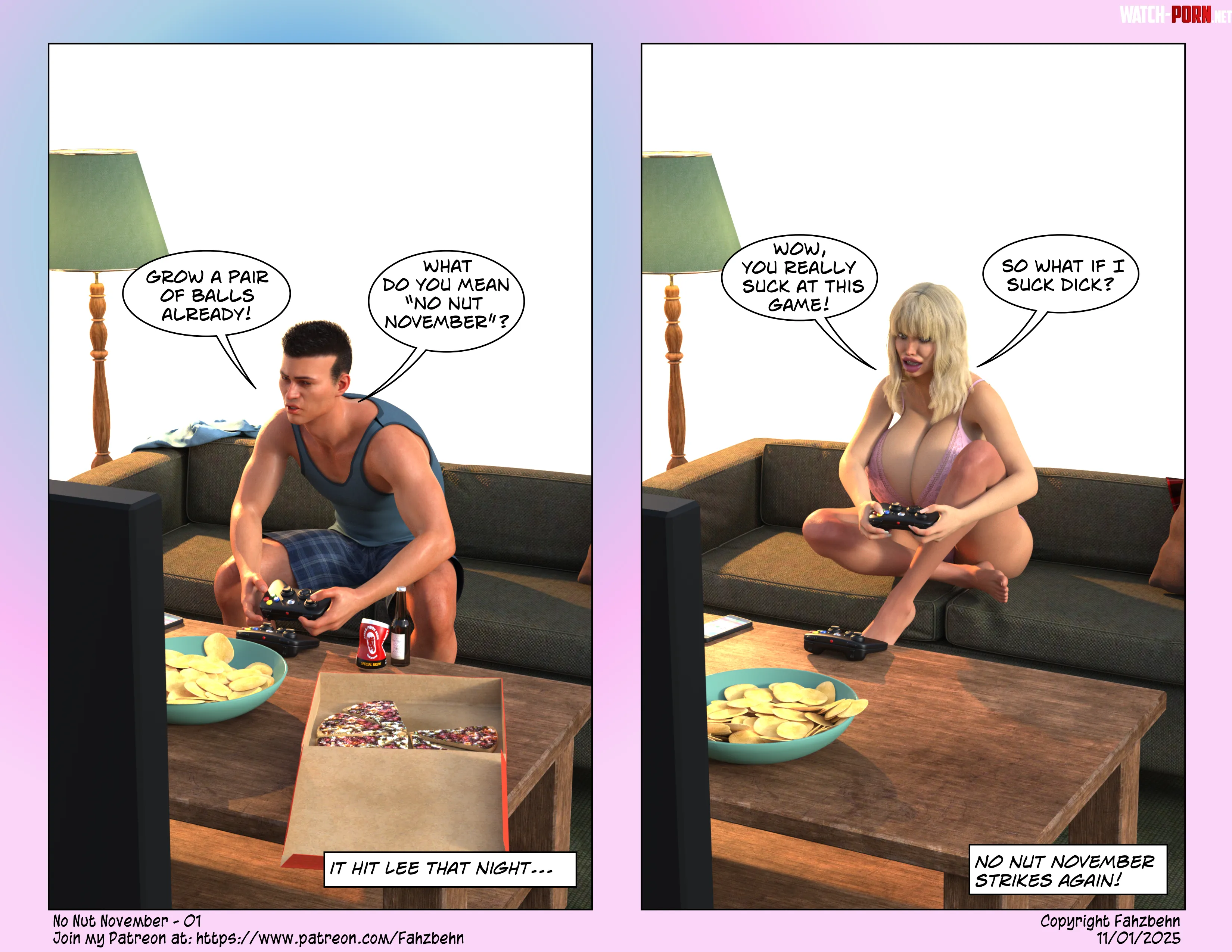 No Nut November - 01 by fahzbehn