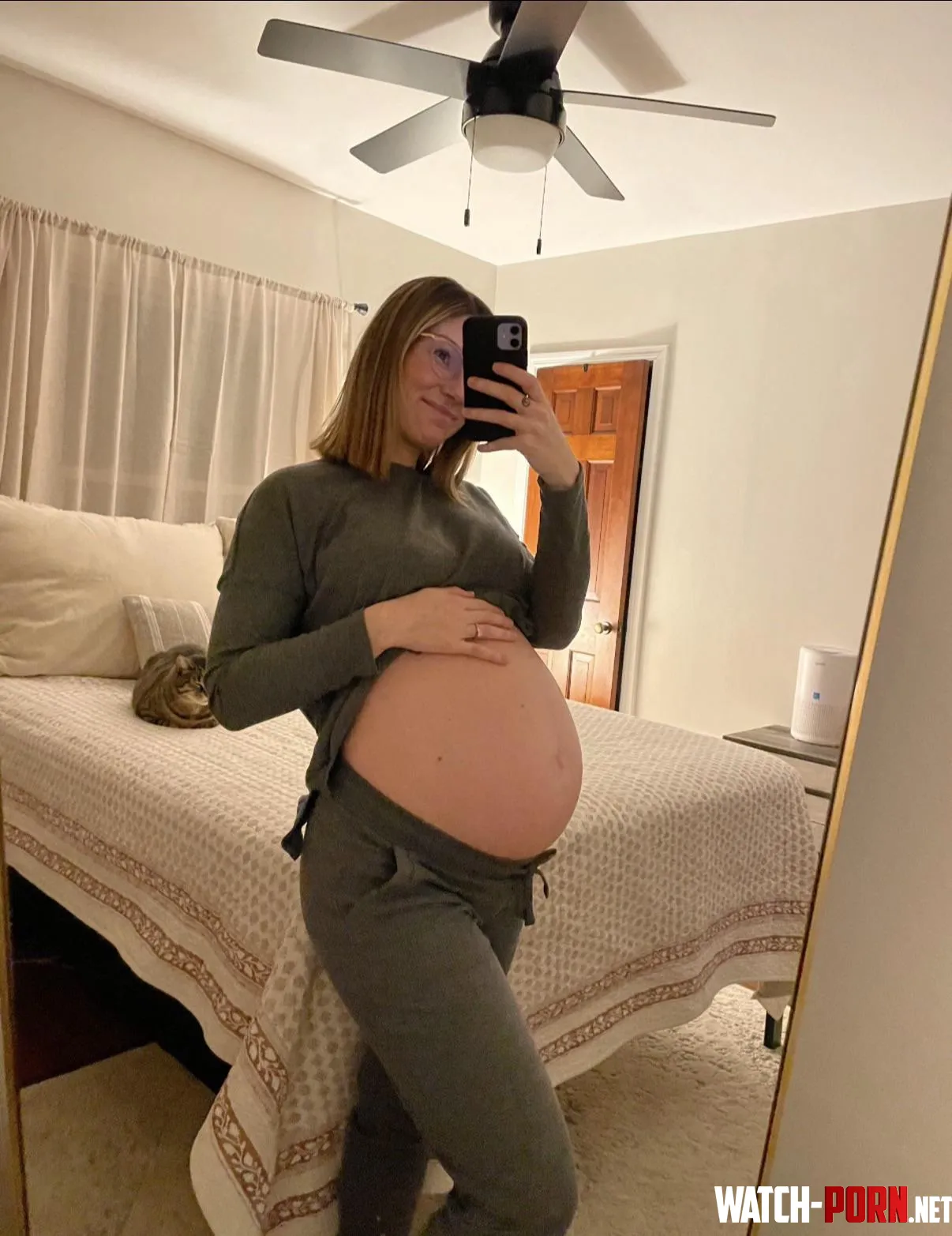 38 weeks and about to pop by hallienothaley