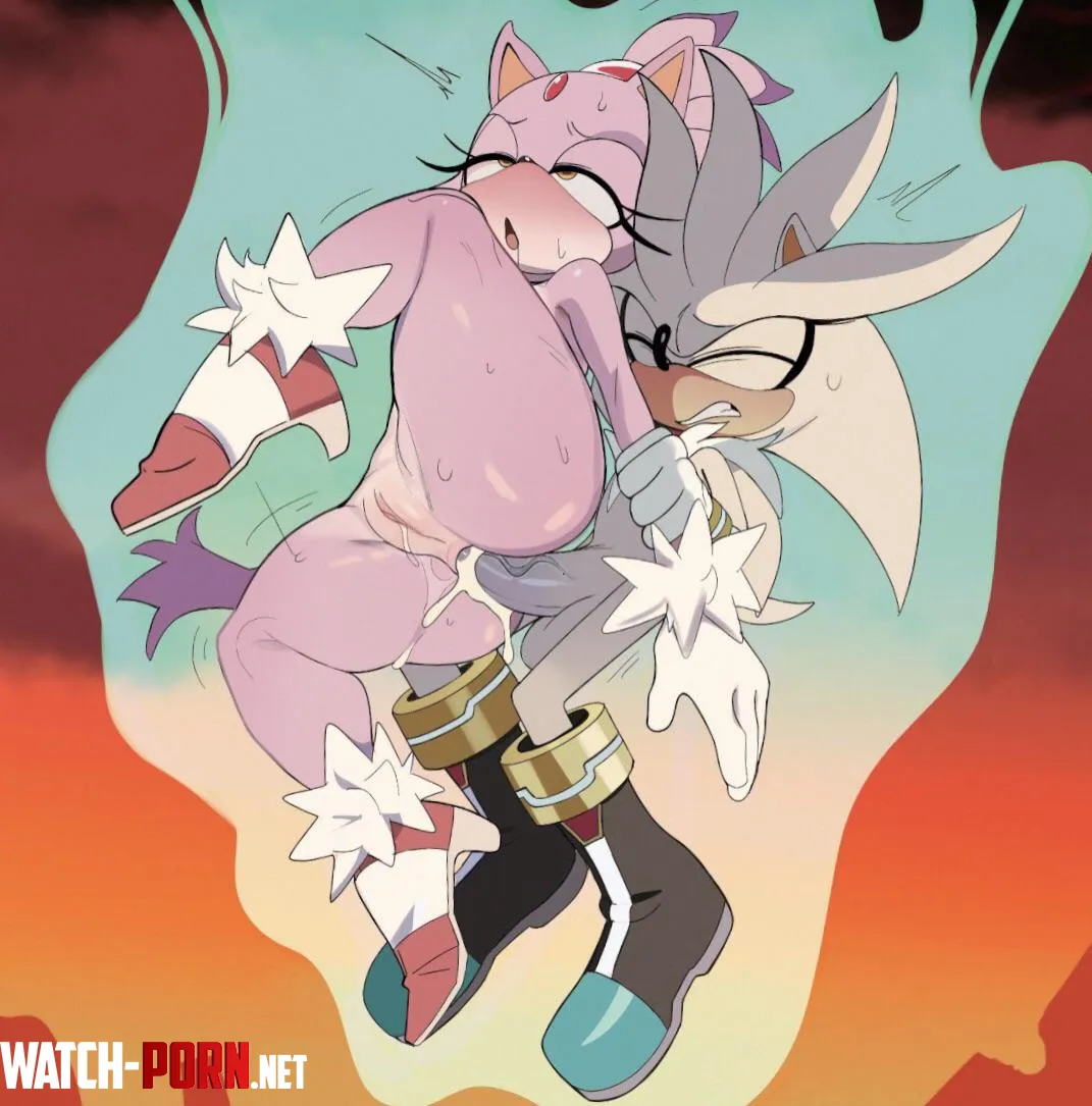 Blaze playing with Silver (HereApathy) by moucookie