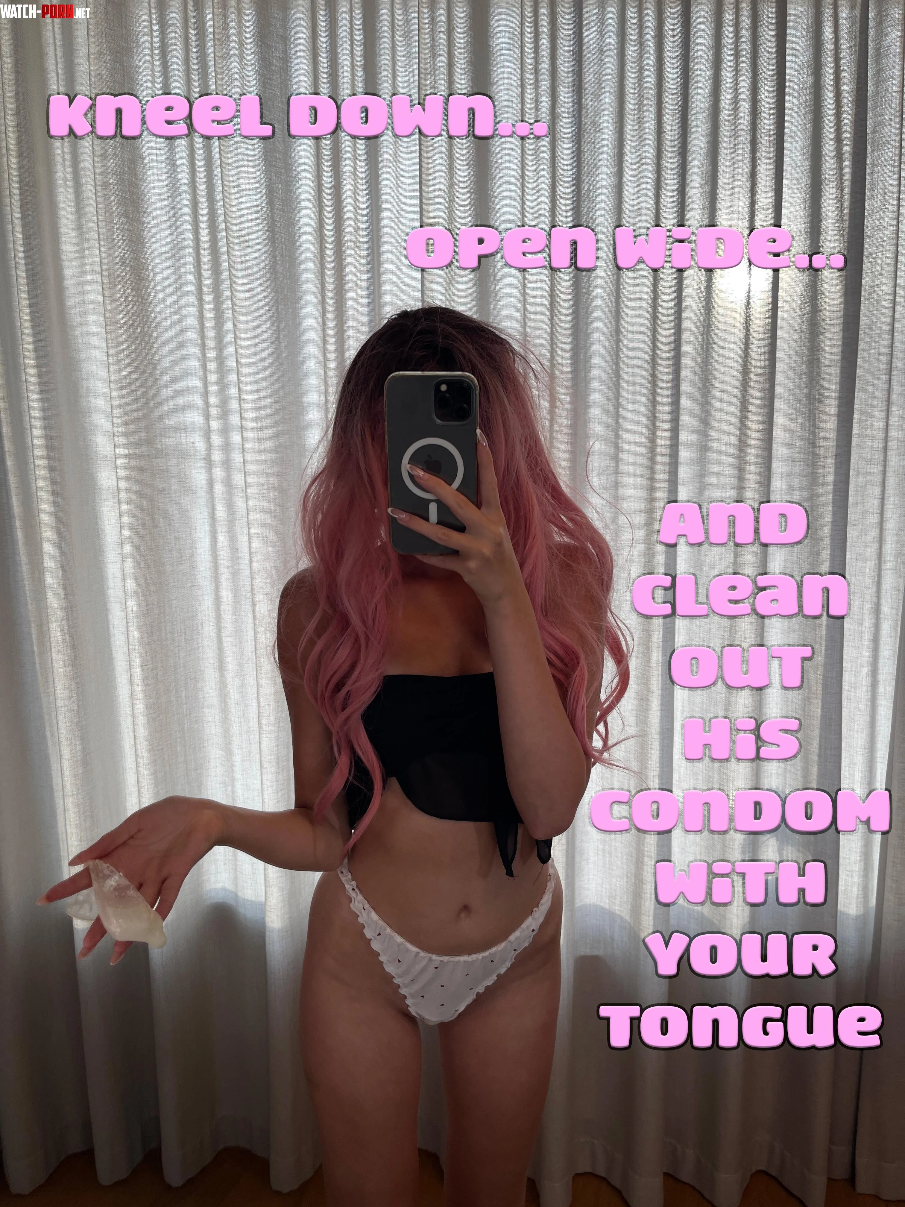 You're not allowed to do anything else but SWALLO BULL'S CUM 🖕🏻💦 by PinkDolxo