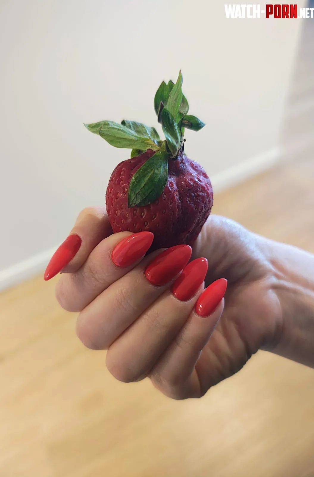 My red nails… and something to taste. What comes to your mind? by goddess_of_control