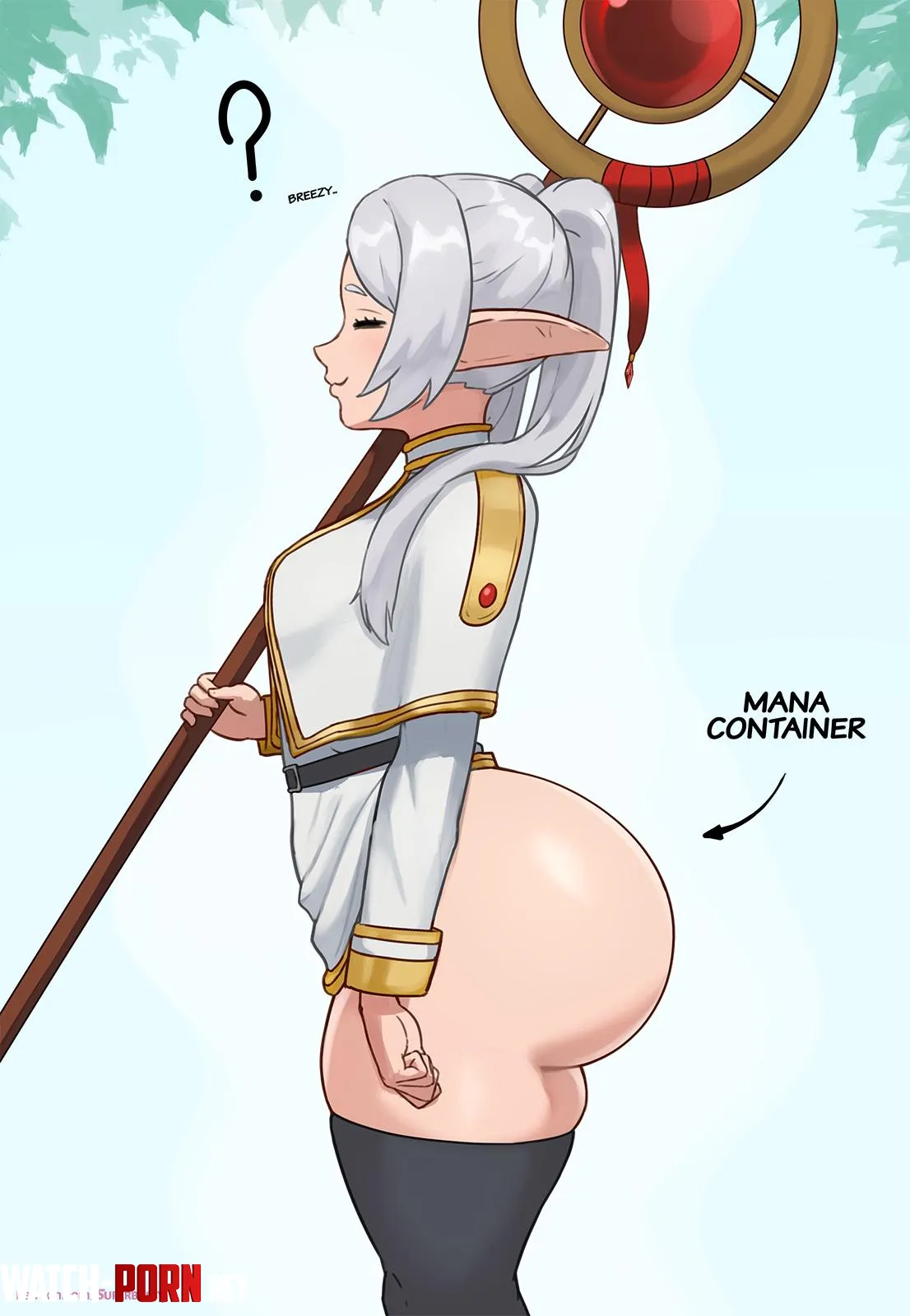 Frieren's Mana Container (Superbusty) by Bazaarthrone