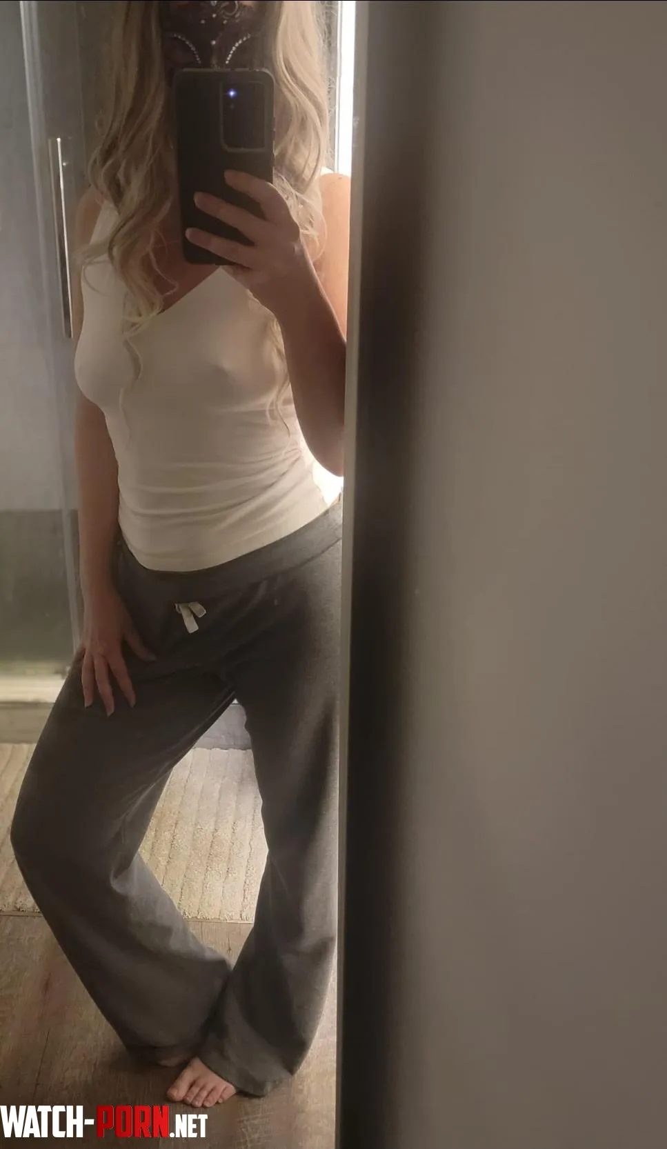 Bumming around the house all alone on a Monday night. How is my 43 yo Mom of 4 body looking by BrynnPalmer