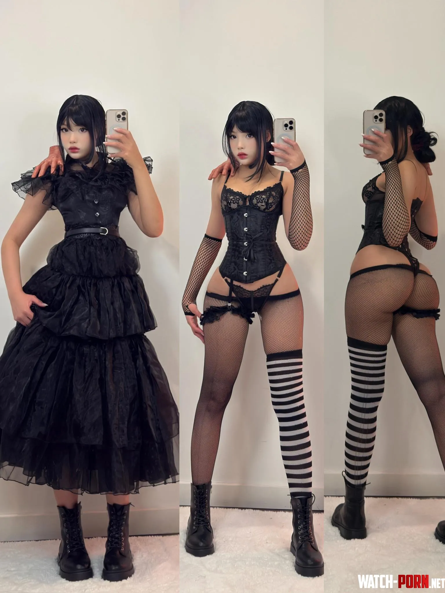 Wednesday Addams by (strawbunnix) by strawbunnix