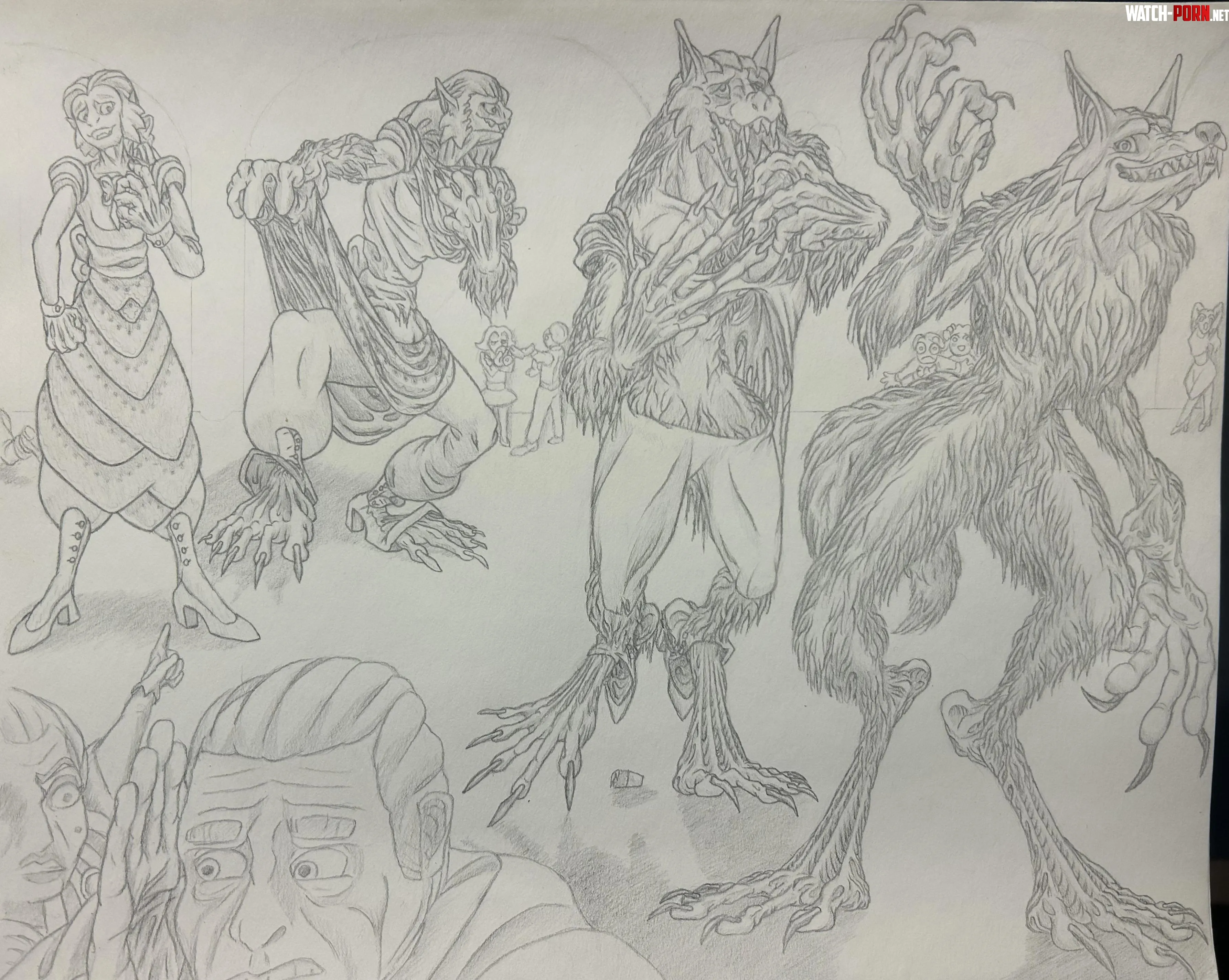 Who invited them? By yours truly- clowNcaRchaperonE (OC) (girl to werewolf) by IsaClownNoJoke