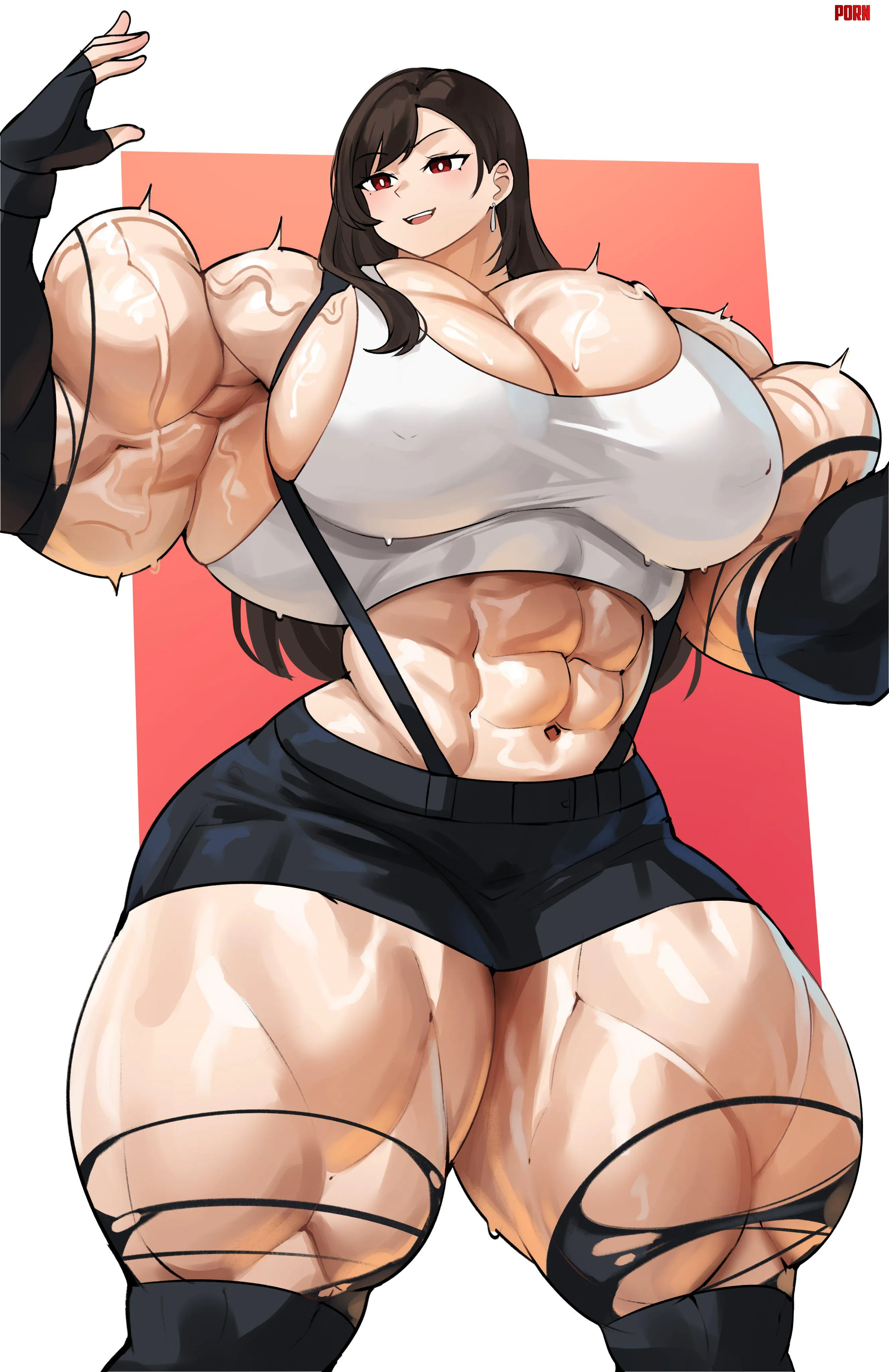 Tifa Lockhart [@musctonk] by TheTMoneyMan