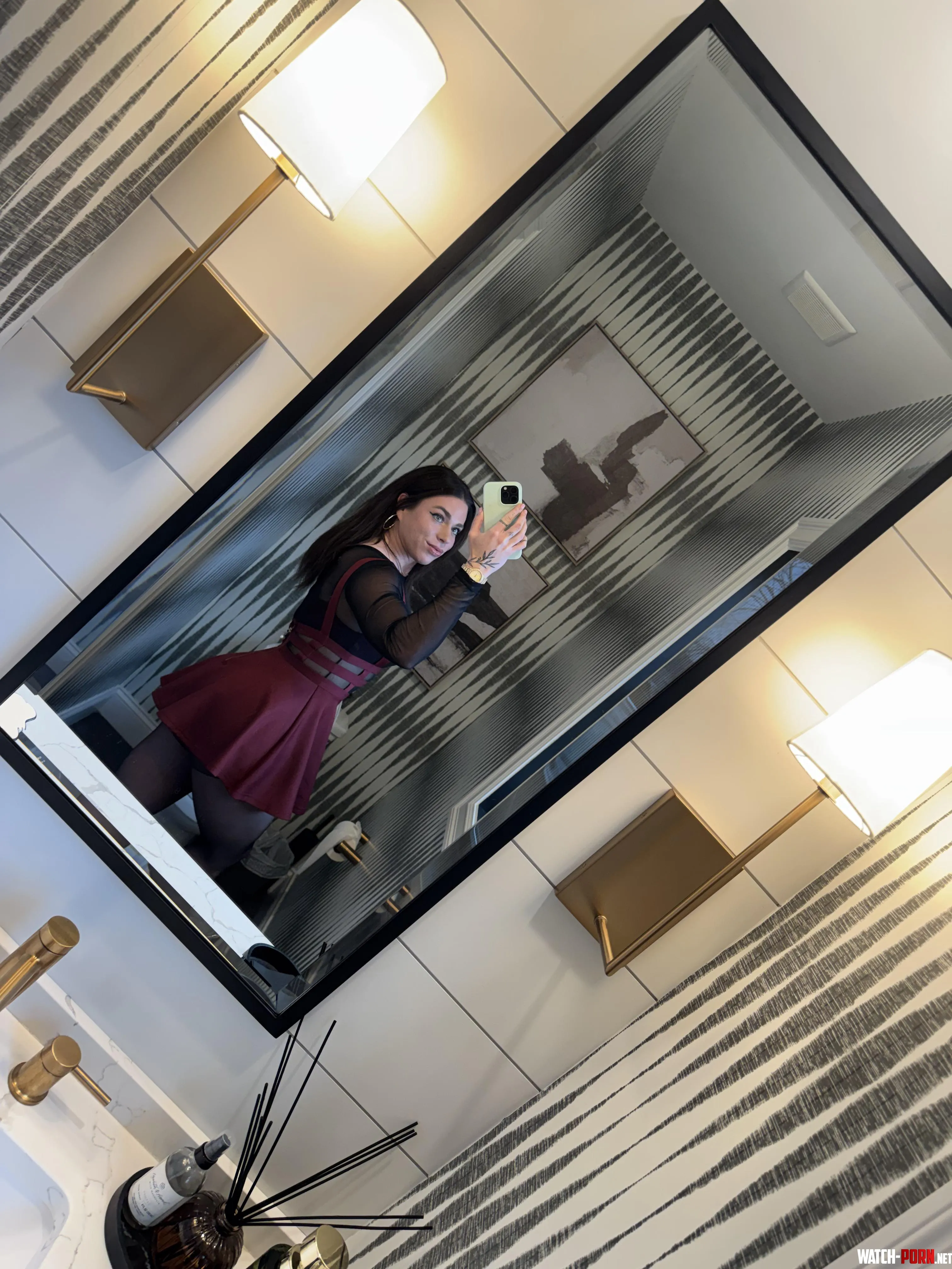 Brunette all dolled up by mandaiiiii