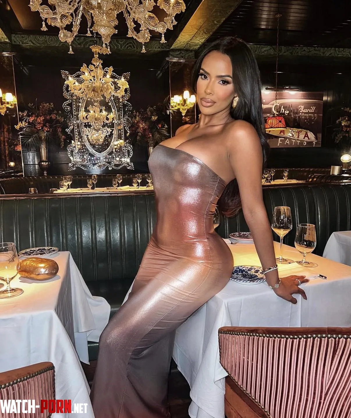 Figure hugging dress by Luthfur93