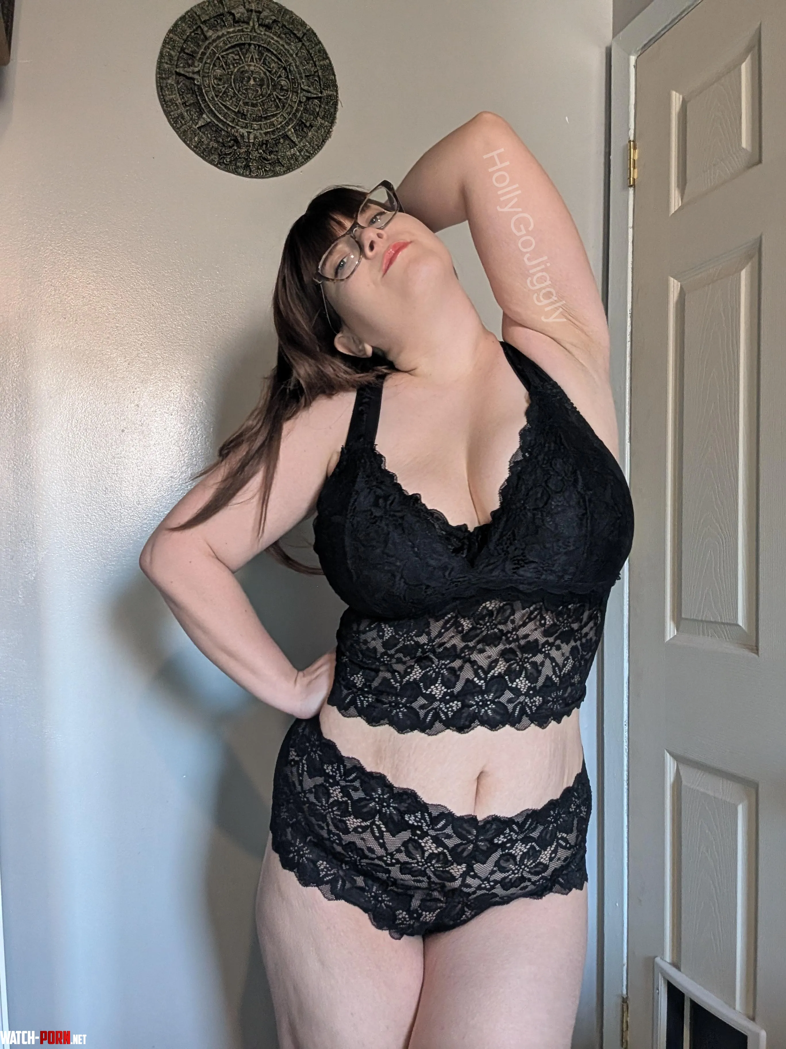 Classic black lace, always classy by HollyGoJiggly