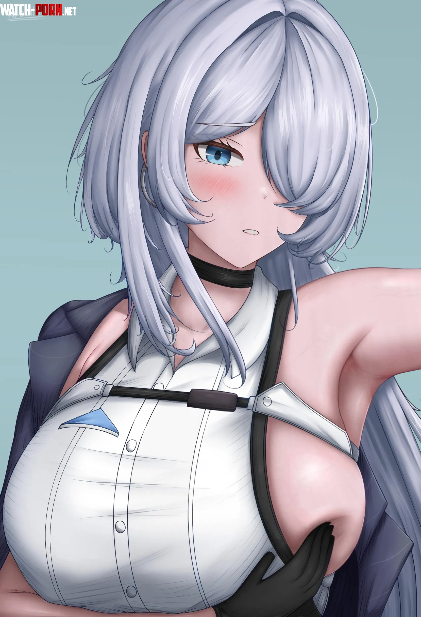 Brid Sideboob and Armpit (Rabbitttt) [Goddess of Victory: Nikke] by llamanatee