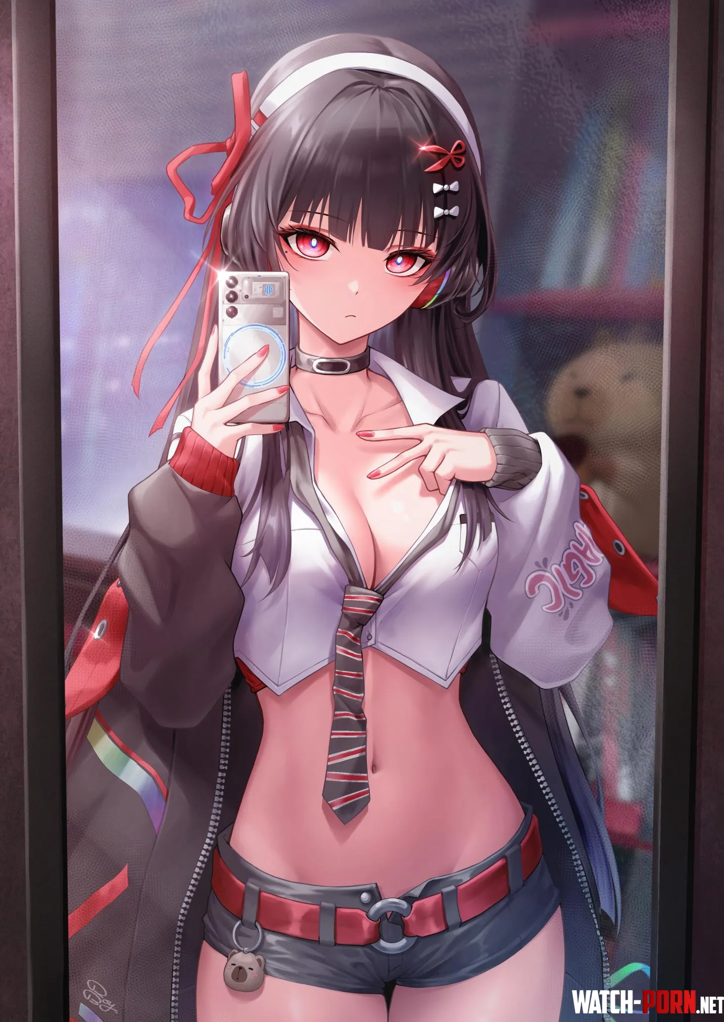 Chisa taking a selfie by marxsander2016