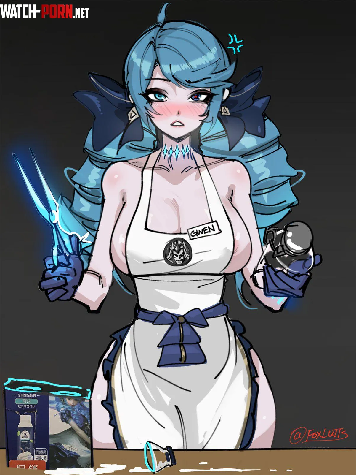 Gwen (Foxlutts) by Cortxna