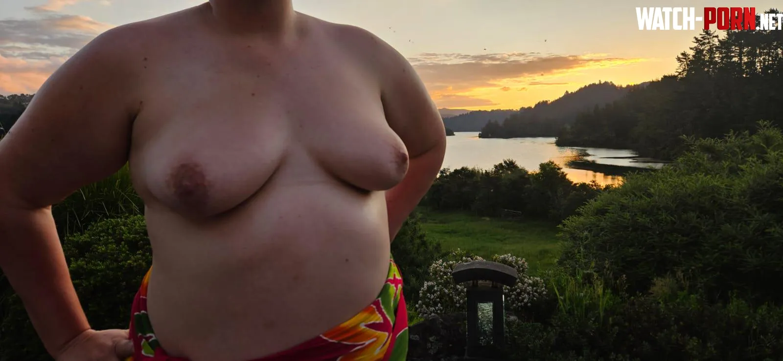 Beautiful sunset by RedditFuckingSuuckss