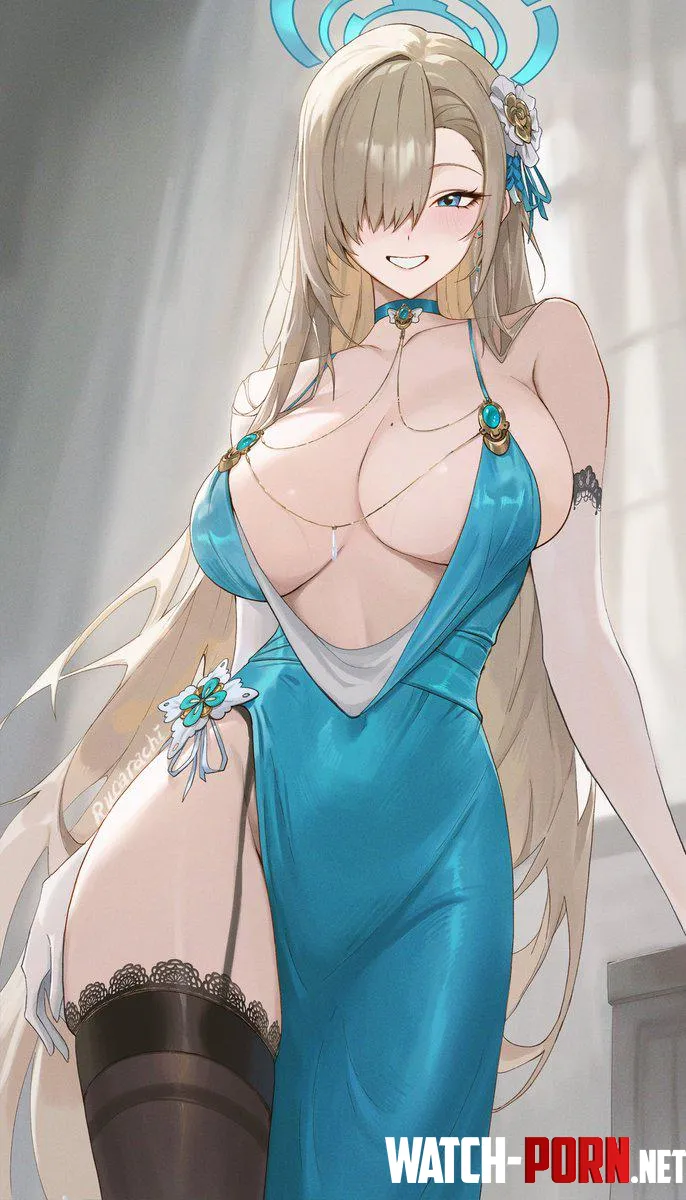 A gorgeous dress (rucarachi) [blue archive] by Da_Darius