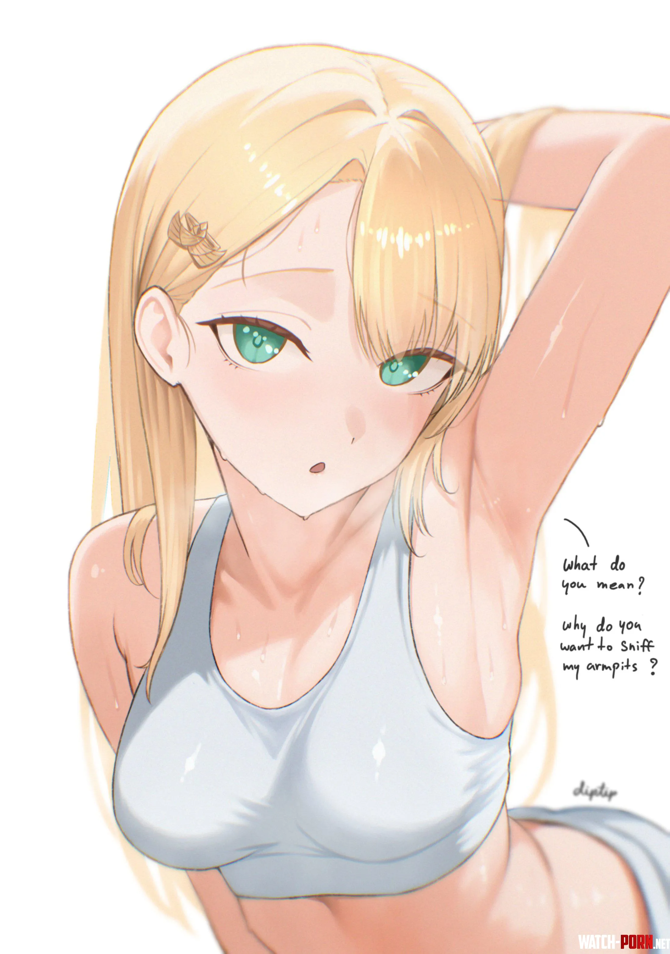 After sniffing comes licking [Original character] by McKnight94