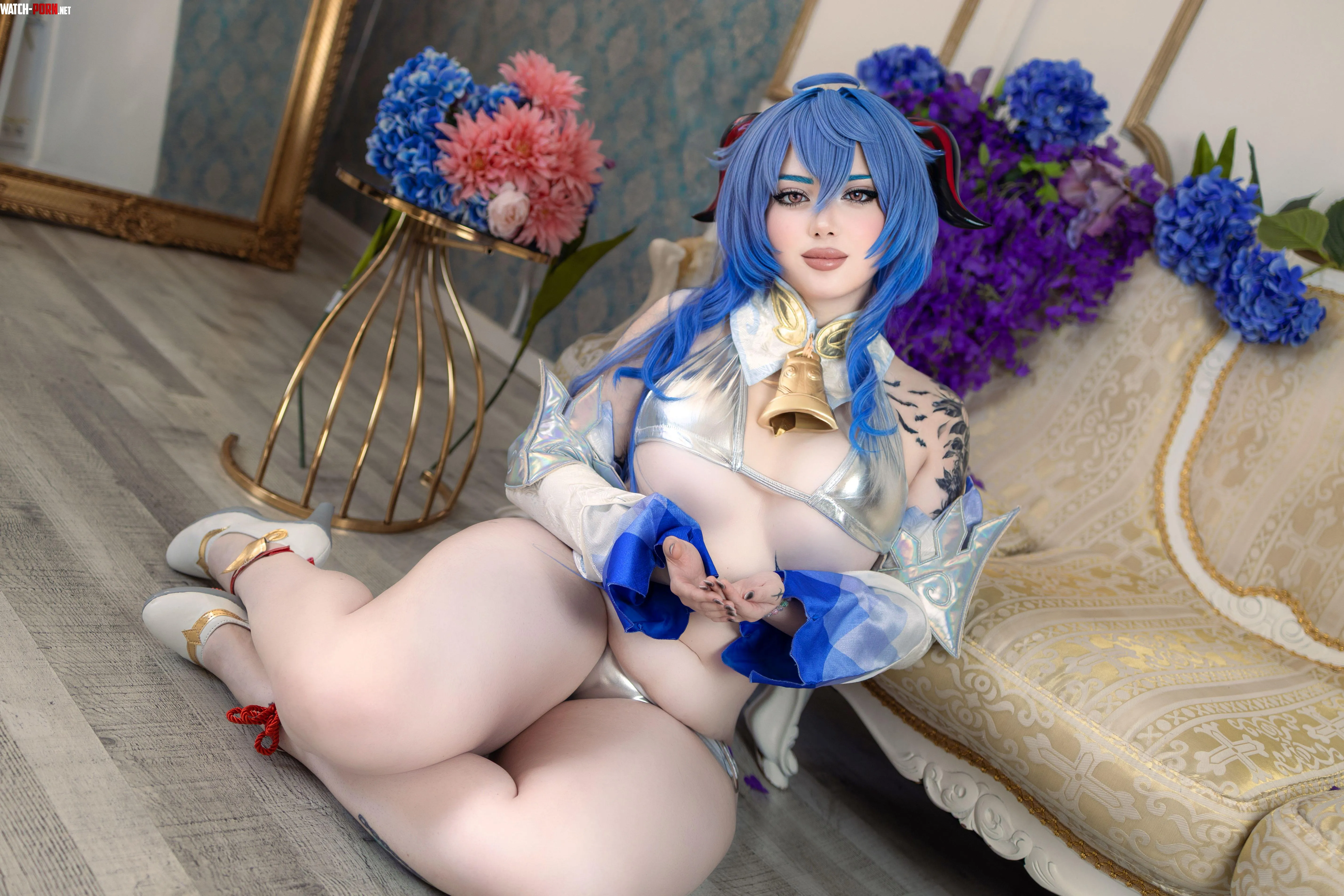 Ganyu, Kuroitsne by Kuroitsunegf