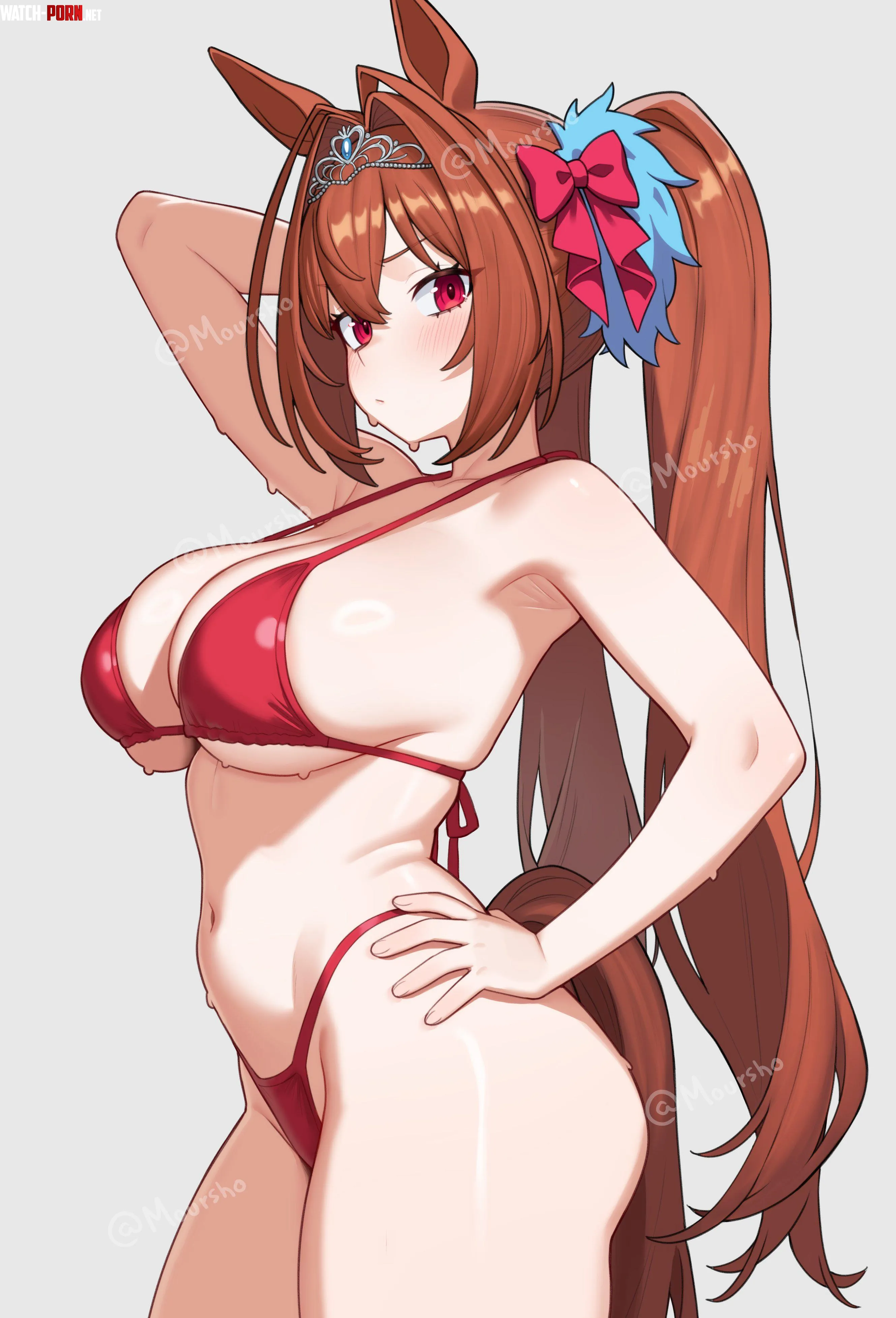 Scarlet Bikini Daiwa Scarlet (Moursho) [Umamusume] by llamanatee