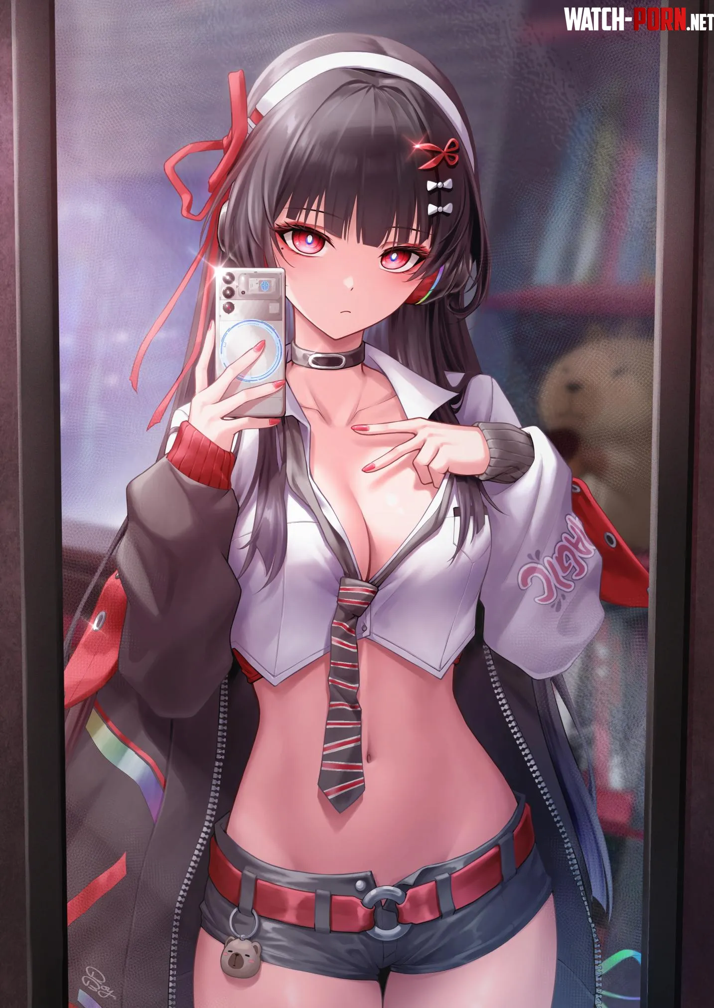 Chisa taking a selfie by marxsander2016