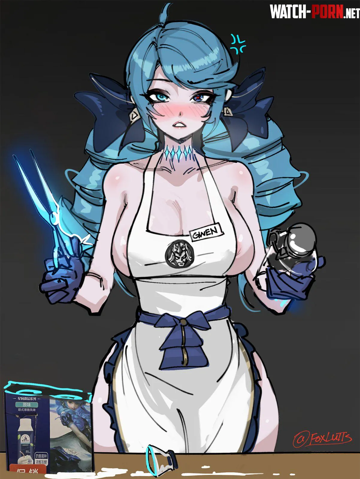 Gwen (Foxlutts) by Cortxna