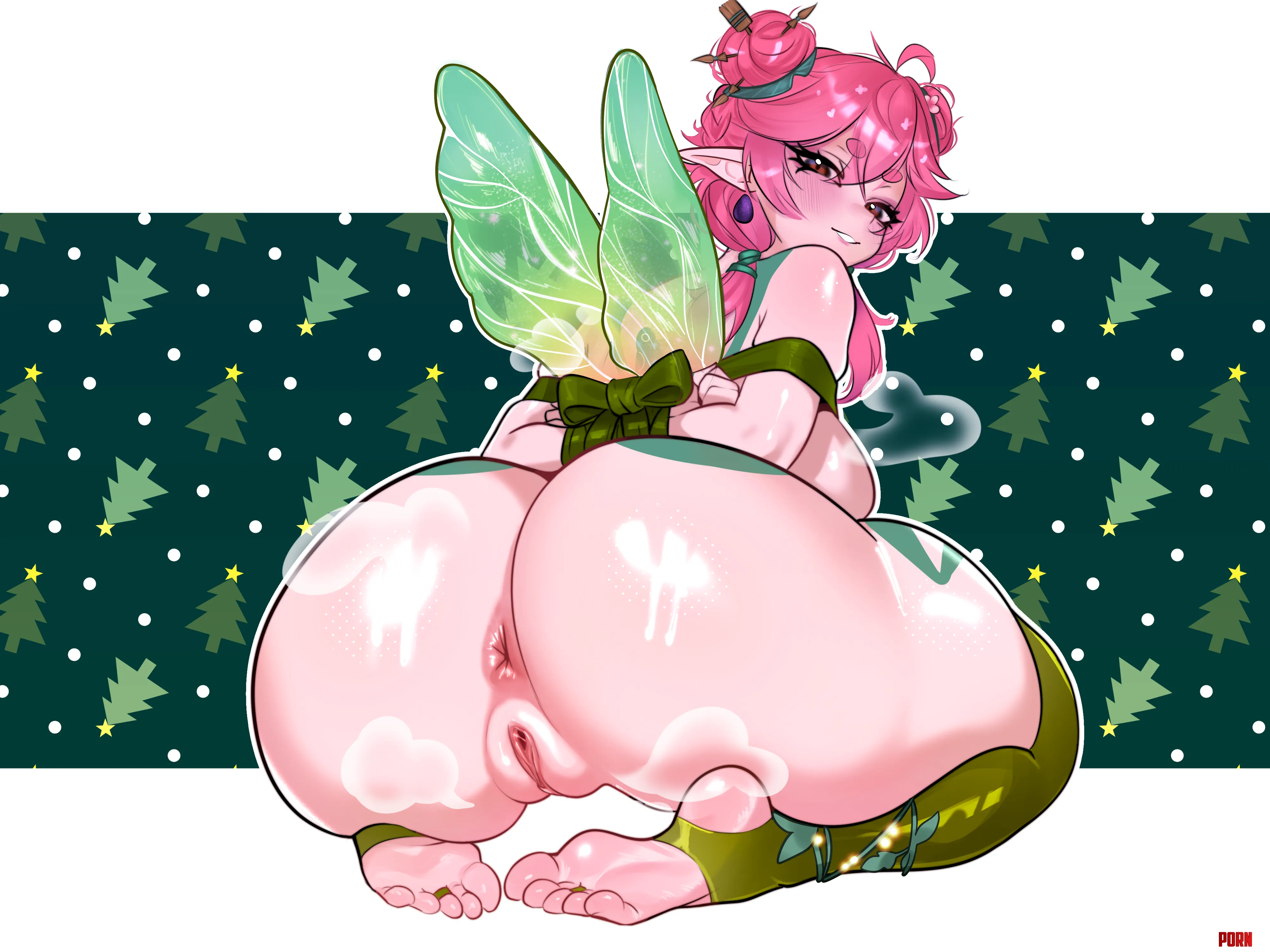 An extra tight christmas present from Froggyloch [Vtuber] (Adramallih) by spamerino111