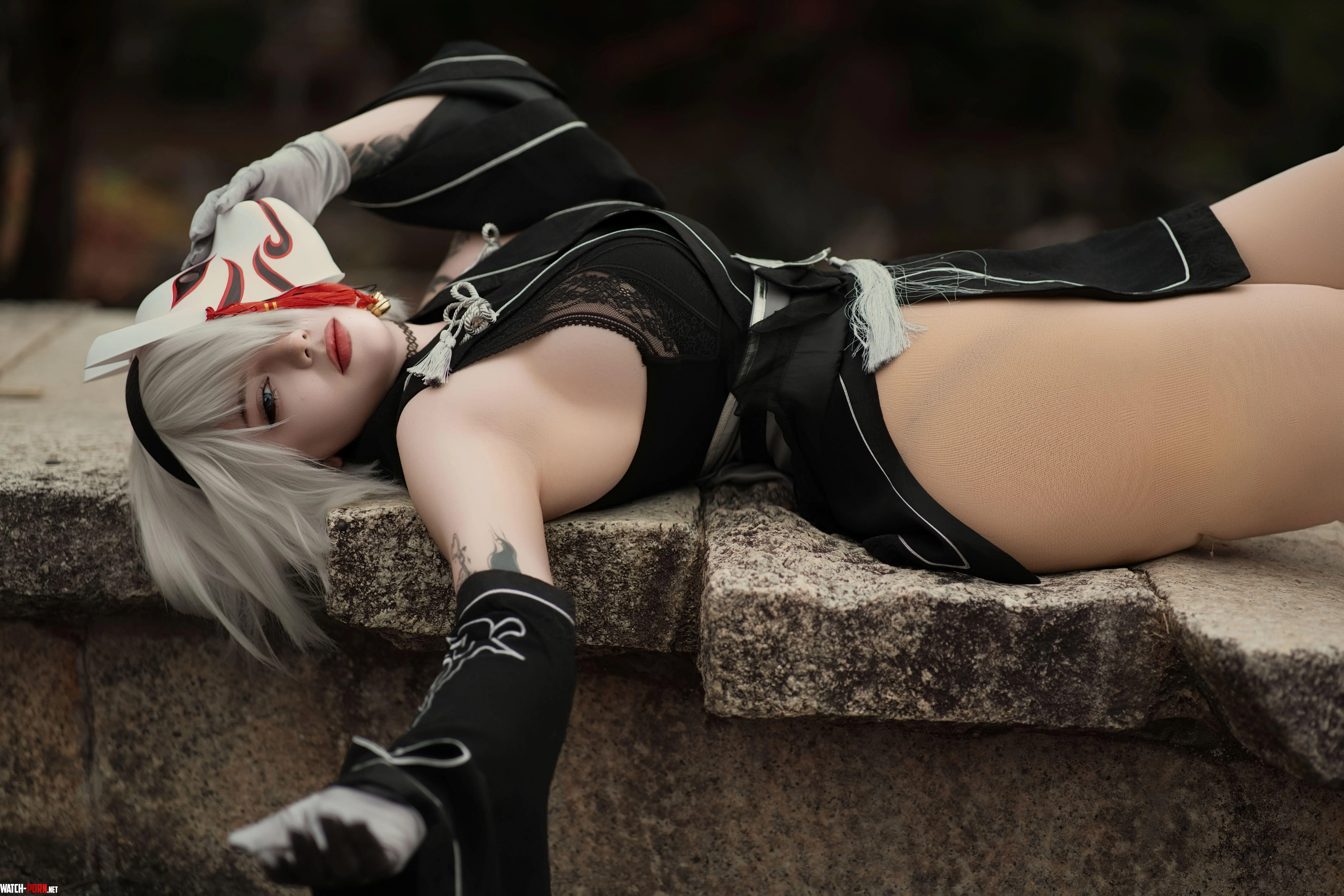 2B attempt by me (Kuroitsne) by Kuroitsunegf