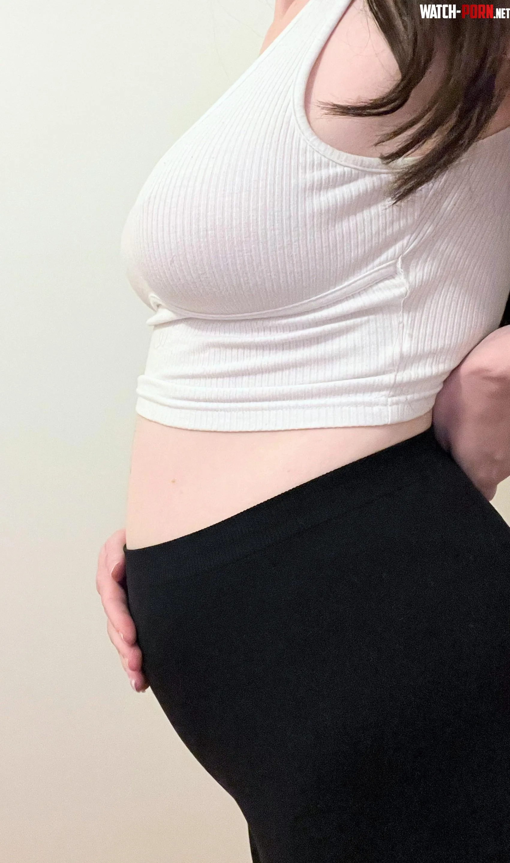 I’m growing! This is my bump at 3 months pregnant. by SadieBee1