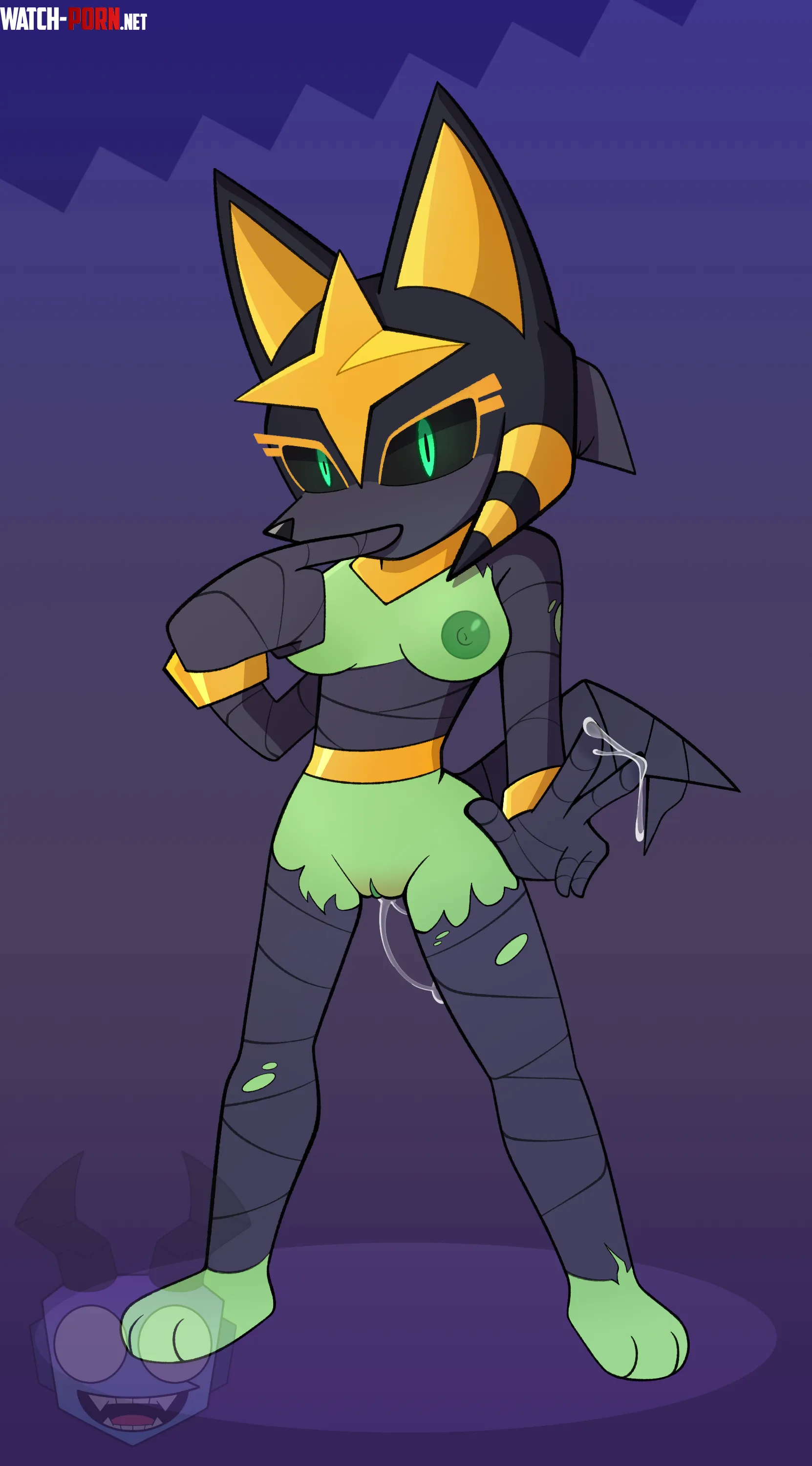 Megani The Jackal Thief Outfit (OC) by Virtual-Corrupter