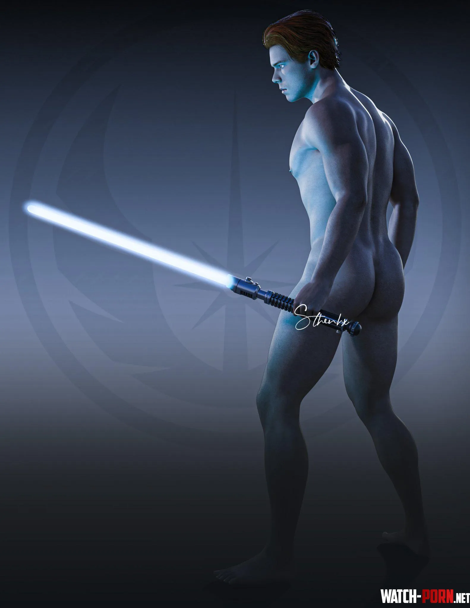 Kal's lightsaber (sthenhx) by EternalSnow05