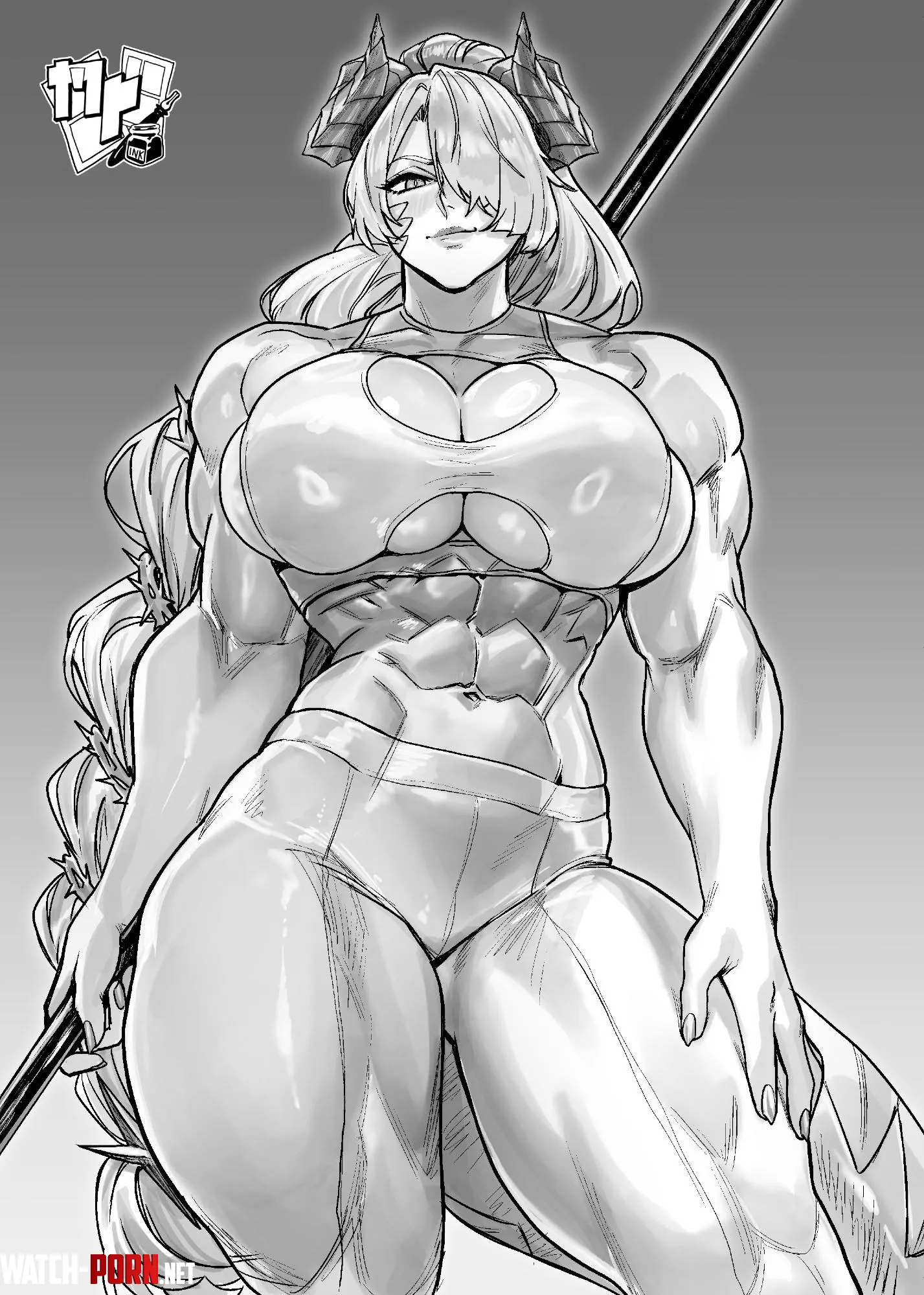 Demon pole fighter [The Manga Professor] by TheTMoneyMan