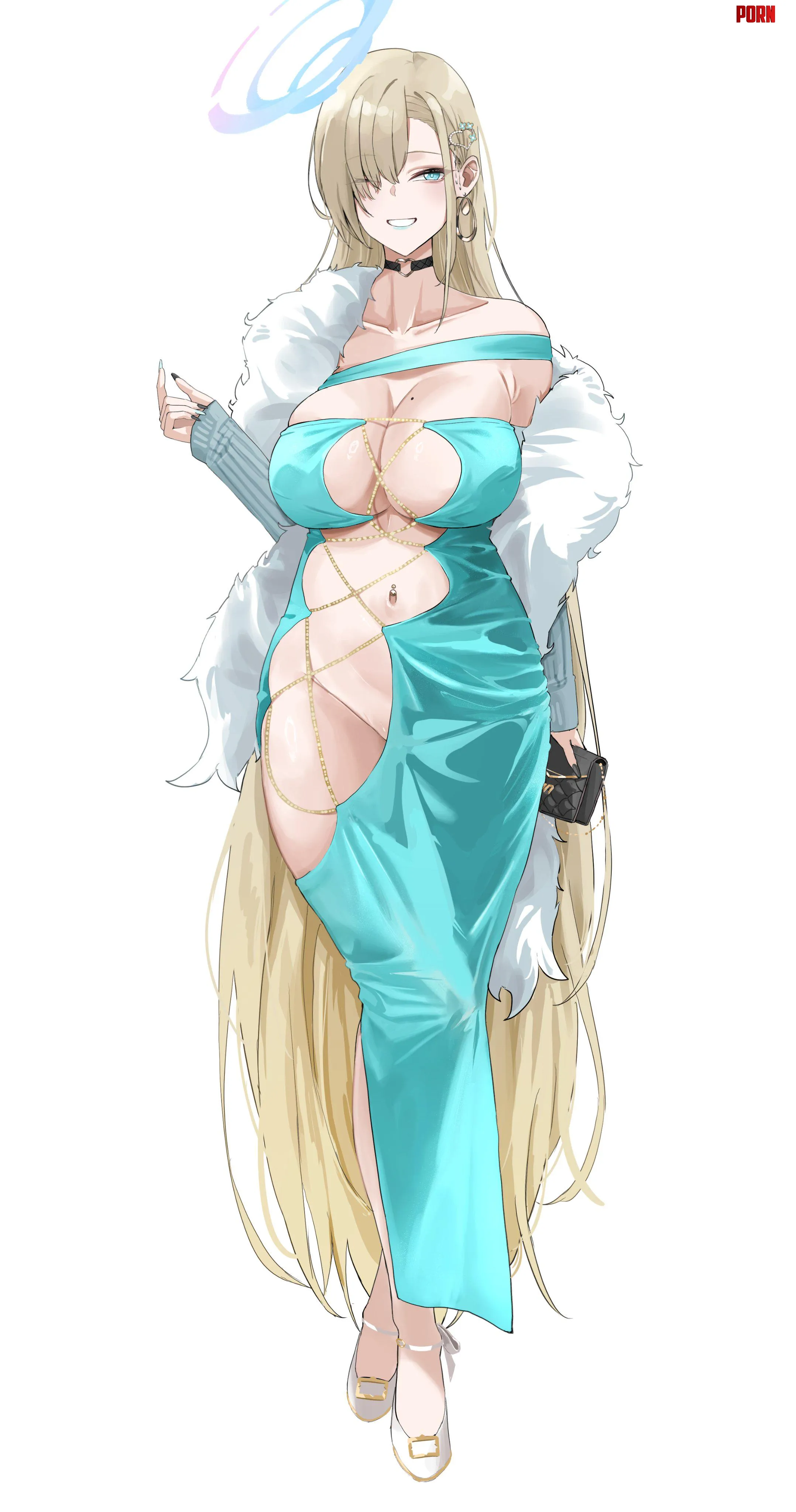 Teal Dress Asuna [Blue Archive] by WoolsonDaSheep