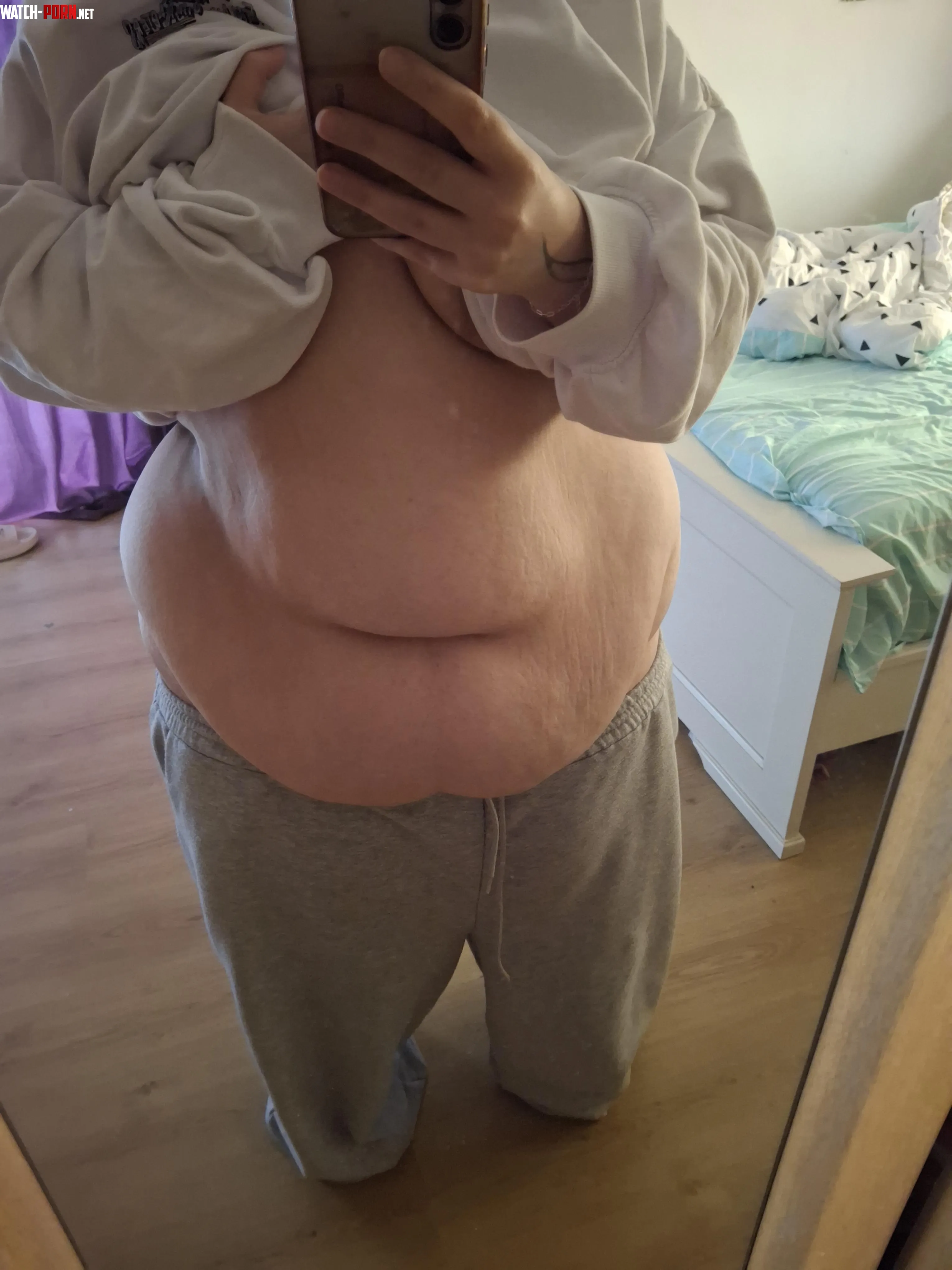 Is my big soft belly enough to satisfy you? by ViretheaLark