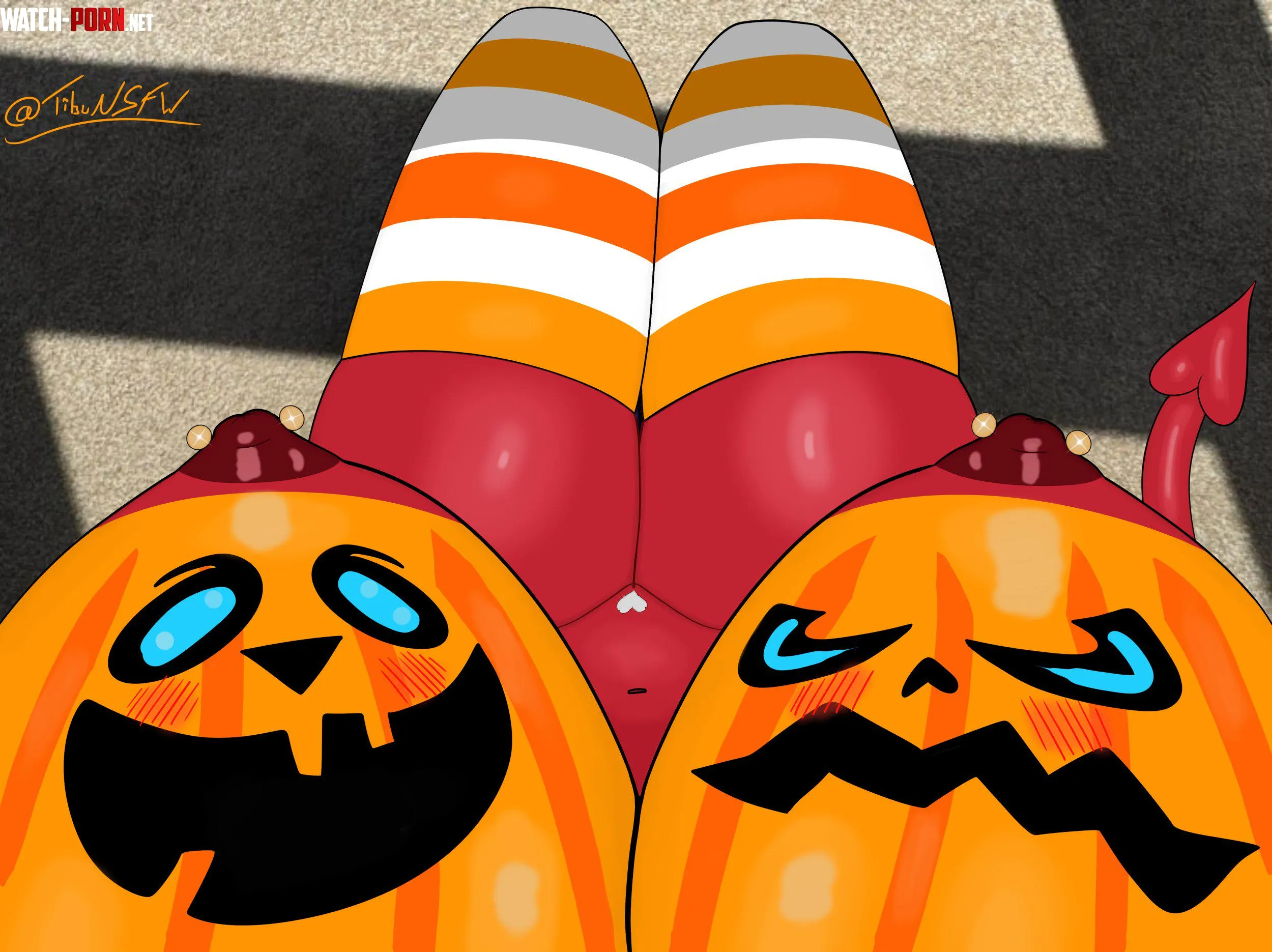 Different kind of pumpkins (Art by me) by TibuNSFW