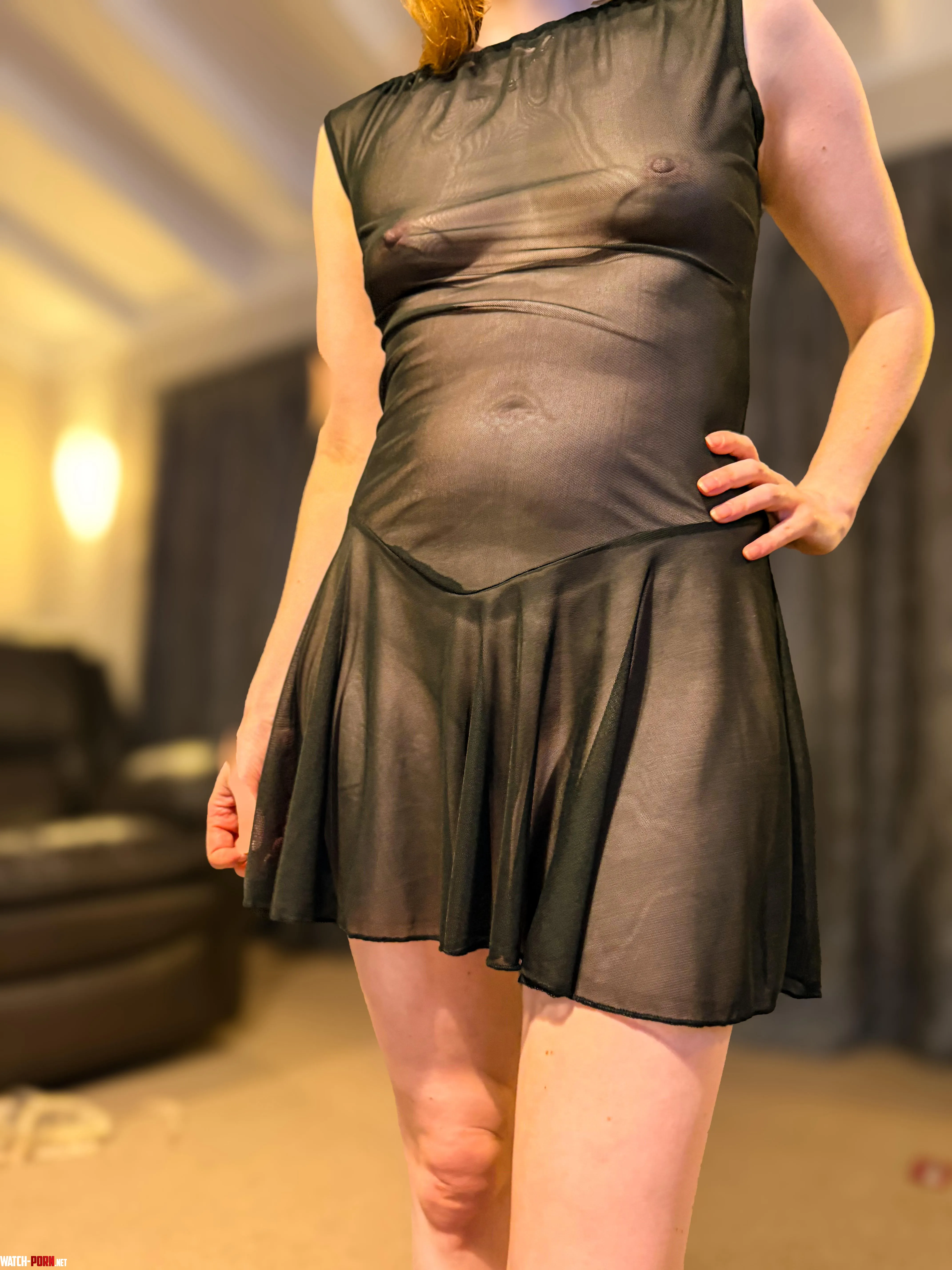 My new dress might be a bit see through by LunaFaeDream