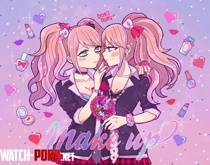 Junko really likes how Mukuro looks done up like her [Danganronpa] (uru) by MartyrOfDespair