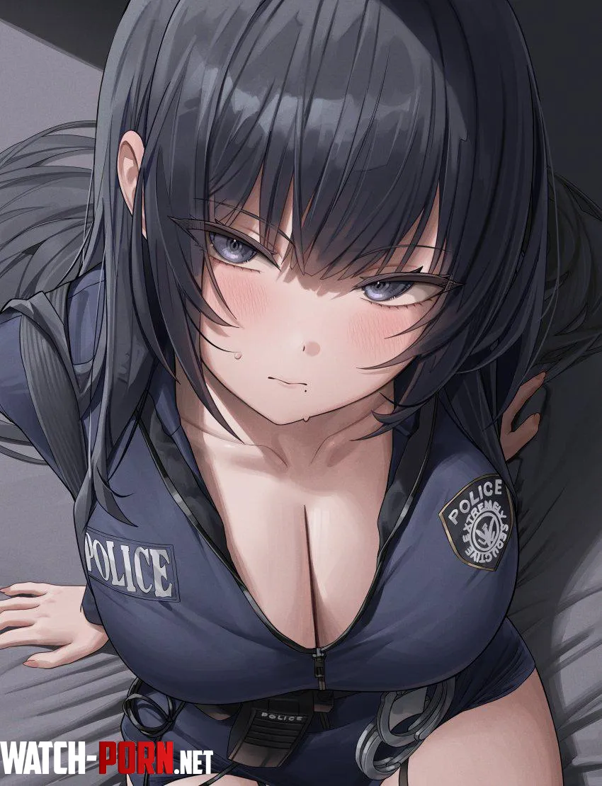 Big titty cop [Artist's OC] by marxsander2016