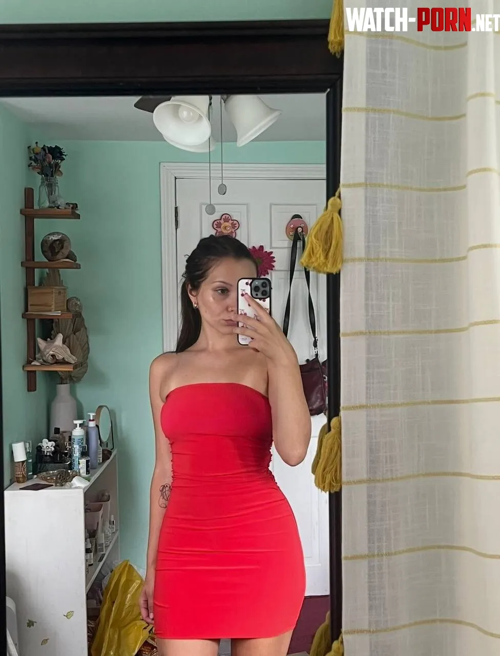 Red, tight, and made to tempt by cozyghost_8