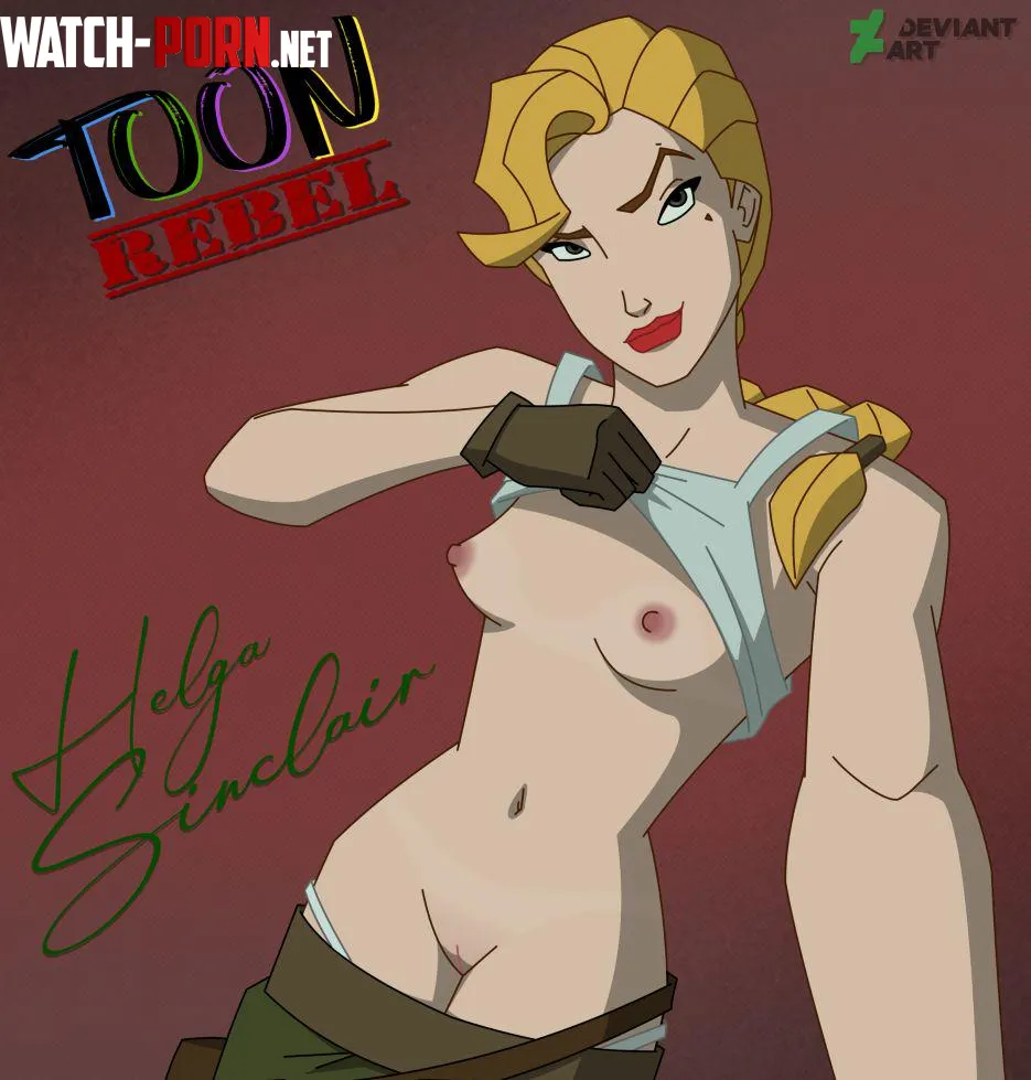 Helga Sinclair (ToonRebel) [Atlantis: The Lost Empire] by Toon-Rebel