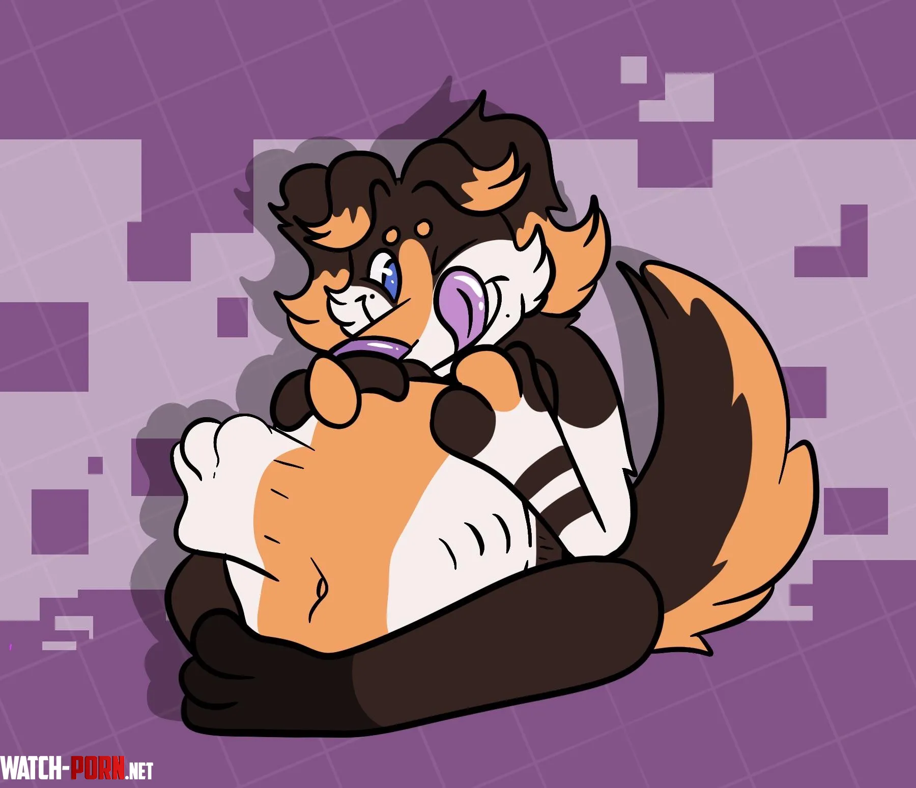 {image} Hungry Puppy! Art by me by Mement0-Morii