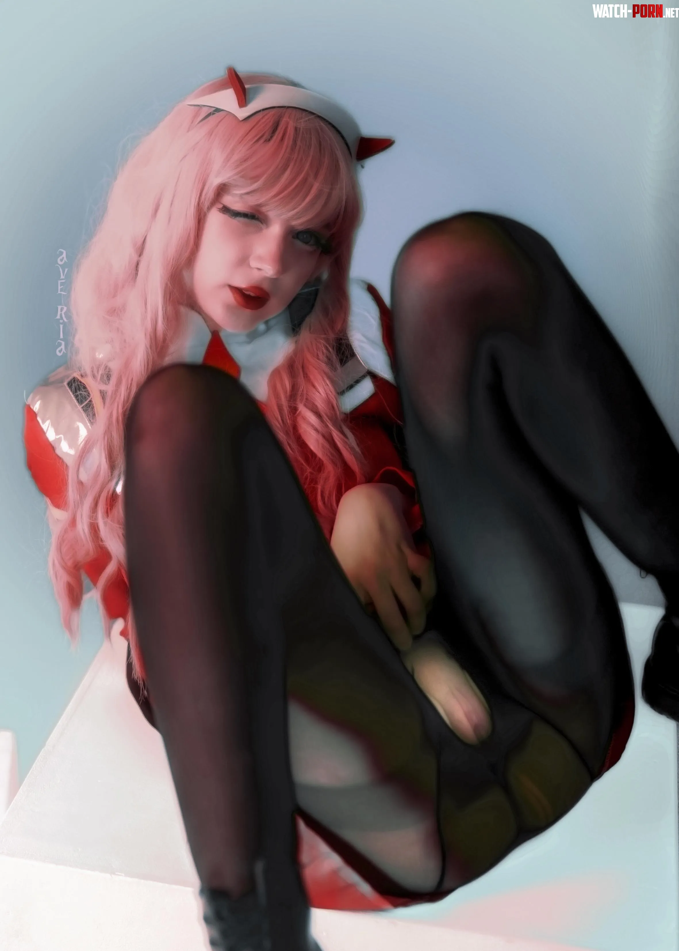 Zero Two from Darling in the FranXX (Ave Ria) by MereOasis